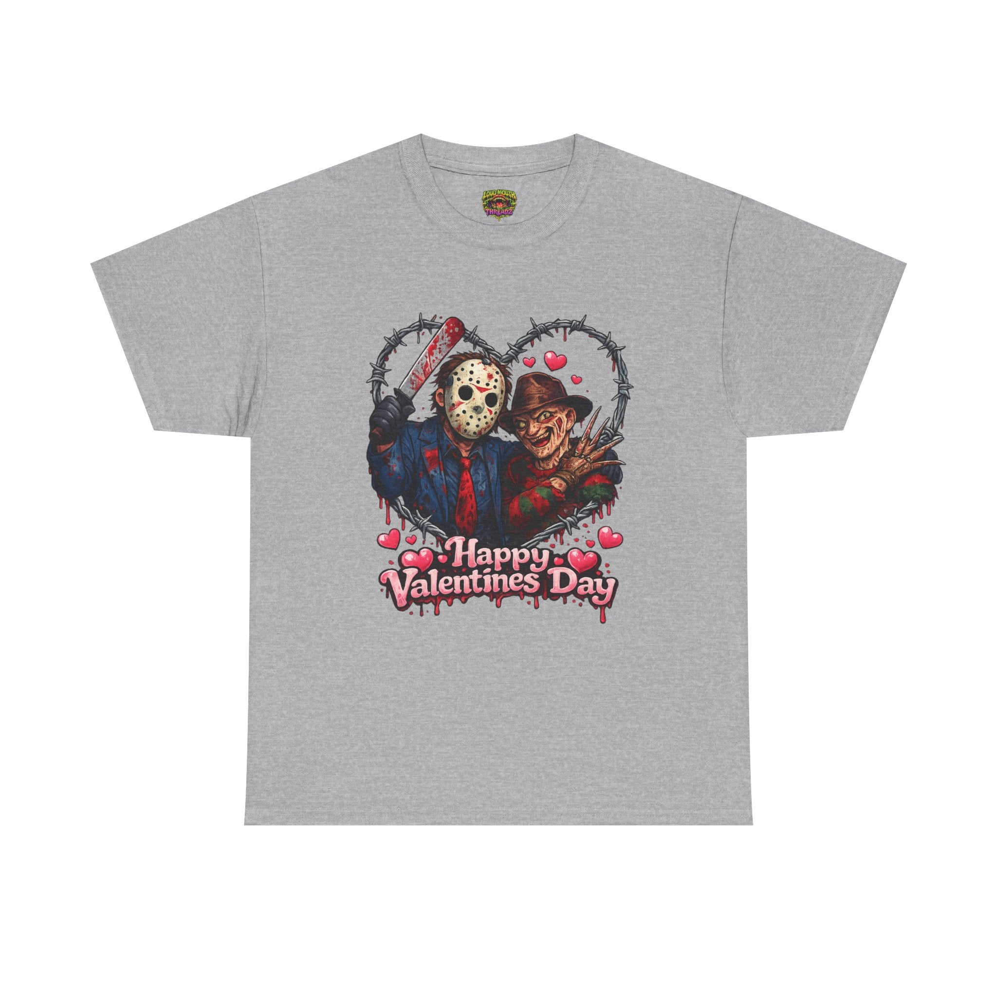 Horror Classic Valentine's Unisex Heavy Cotton Tee