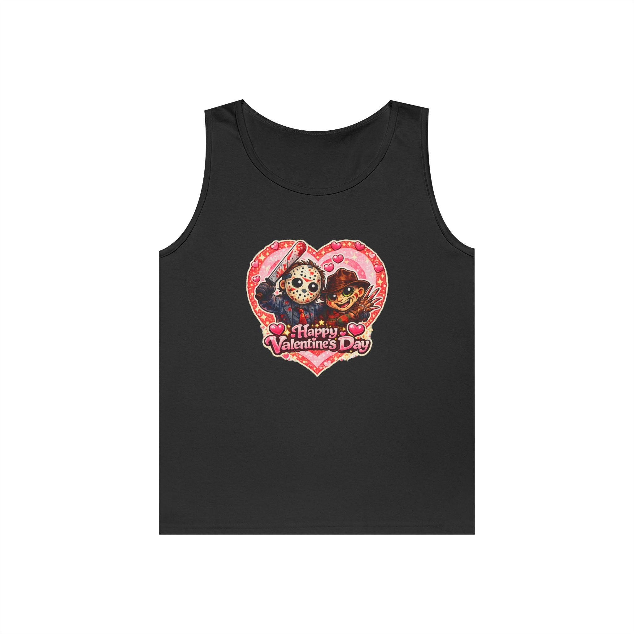 Horror Classic Valentine's Unisex Heavy Cotton Tank Top