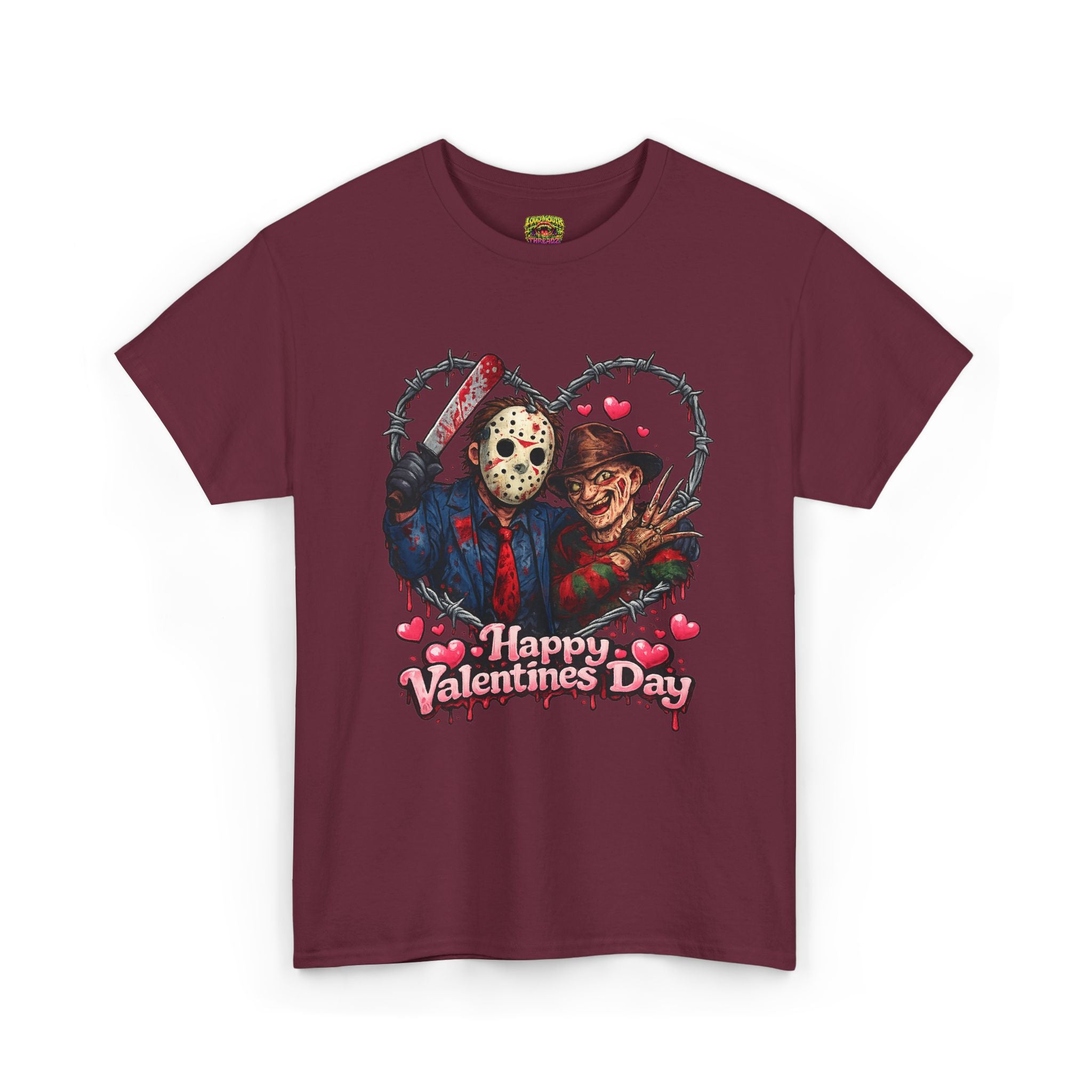 Horror Classic Valentine's Unisex Heavy Cotton Tee