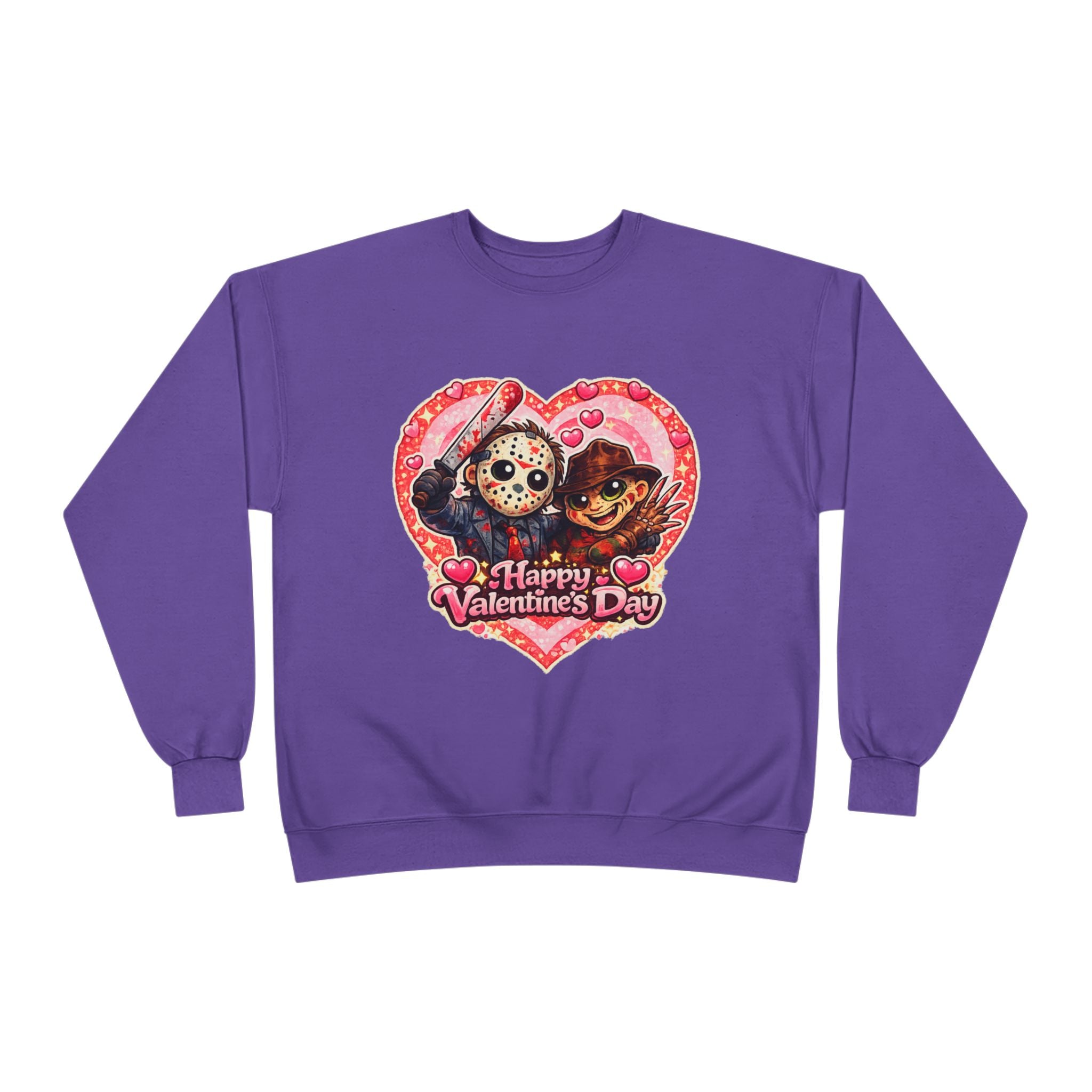 Cute Horrors Valentine's Day Unisex EcoSmart® Crewneck Sweatshirt