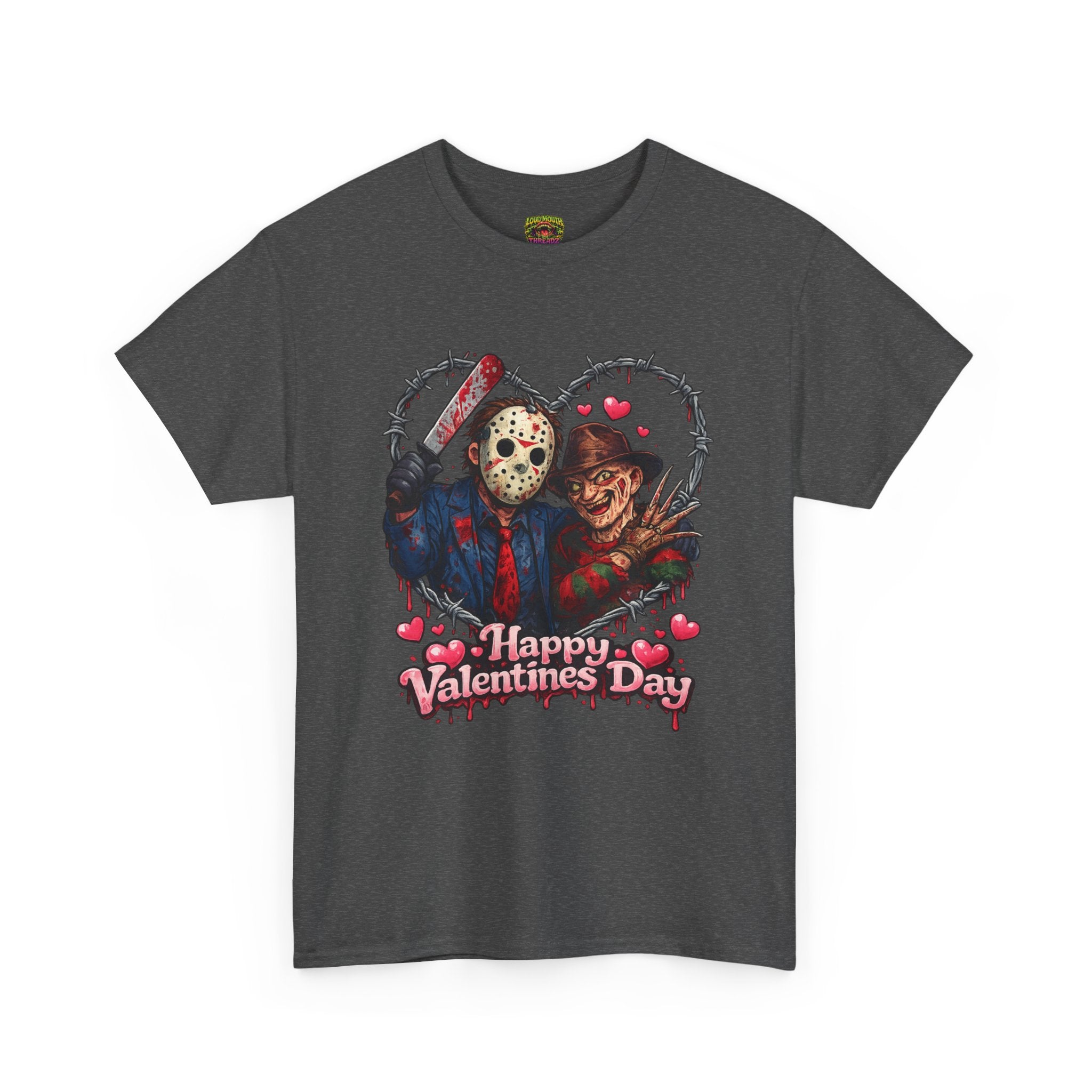Horror Classic Valentine's Unisex Heavy Cotton Tee