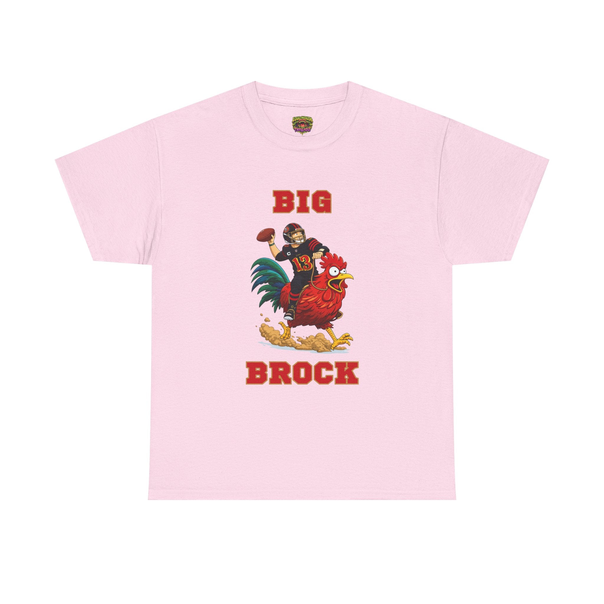 Big Brock T-Shirt — Retro Rooster Graphic Tee