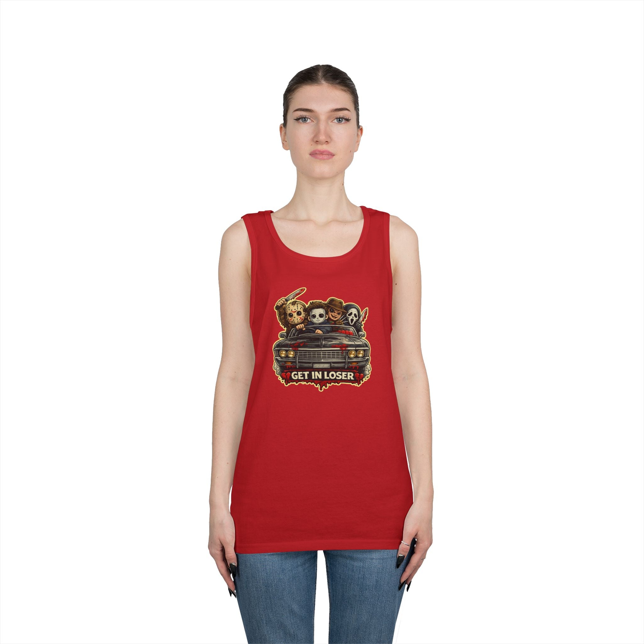 Horror Movie Classic Mean Girls Fusion Unisex Heavy Cotton Tank Top