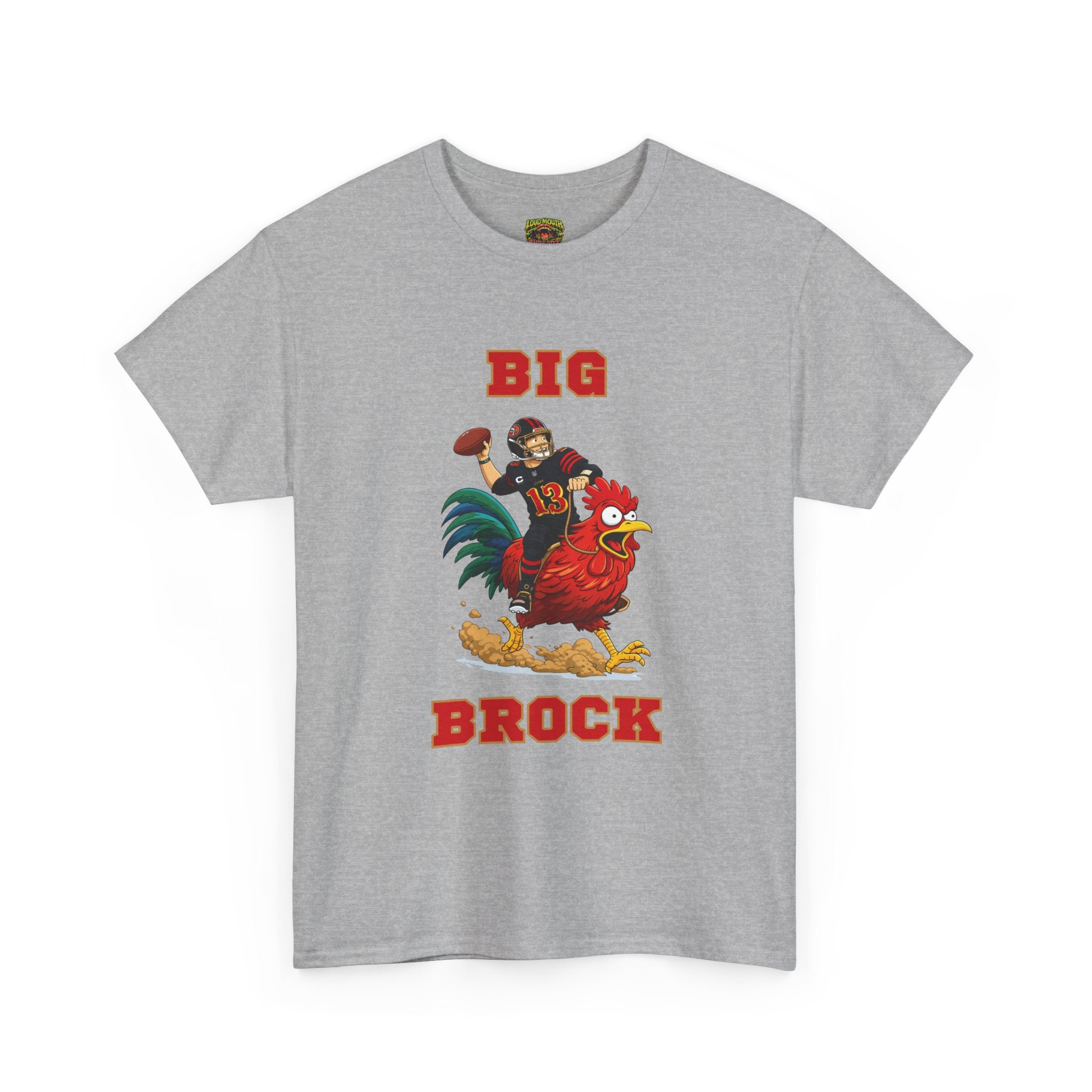 Big Brock T-Shirt — Retro Rooster Graphic Tee