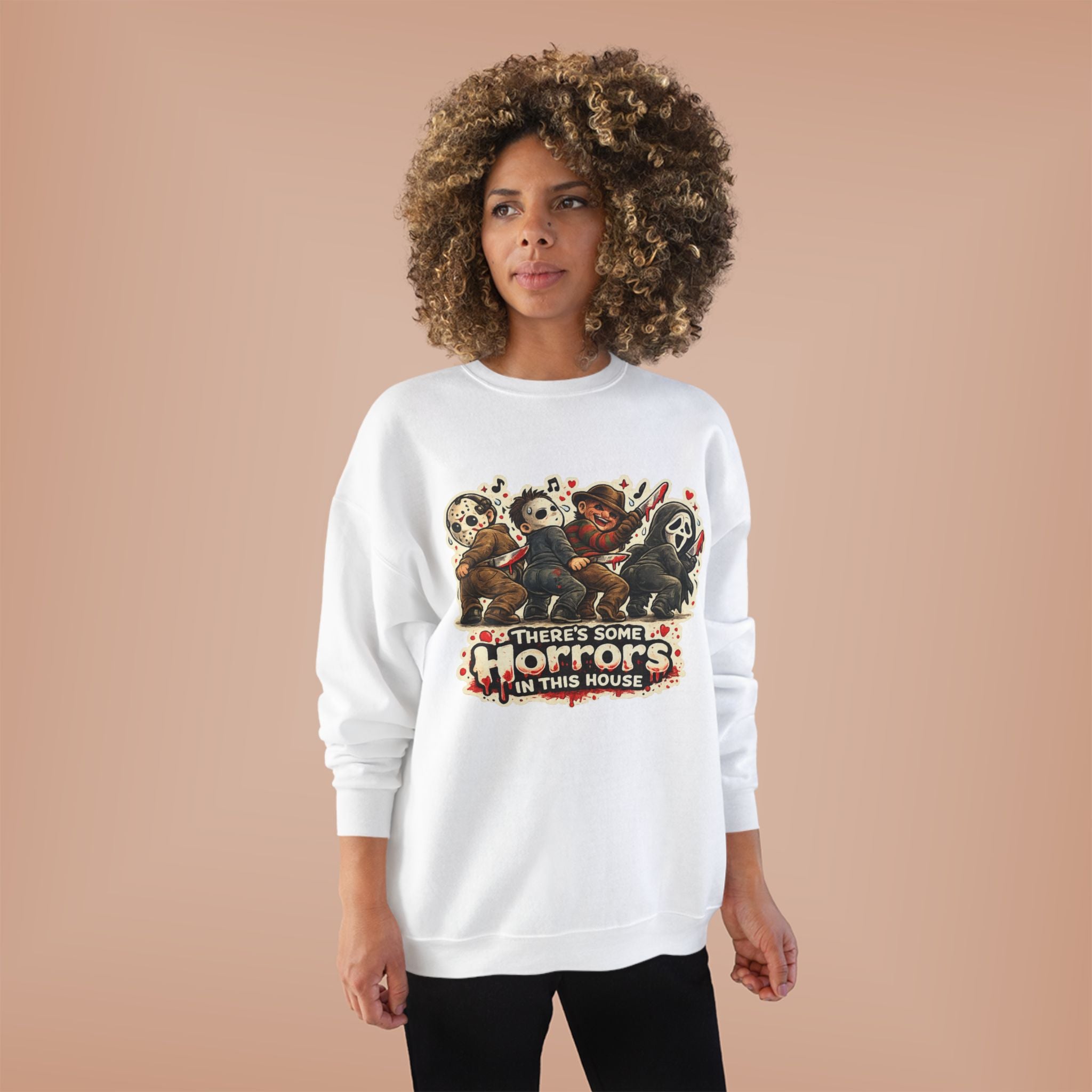 Horrors in this House Unisex EcoSmart® Crewneck Sweatshirt