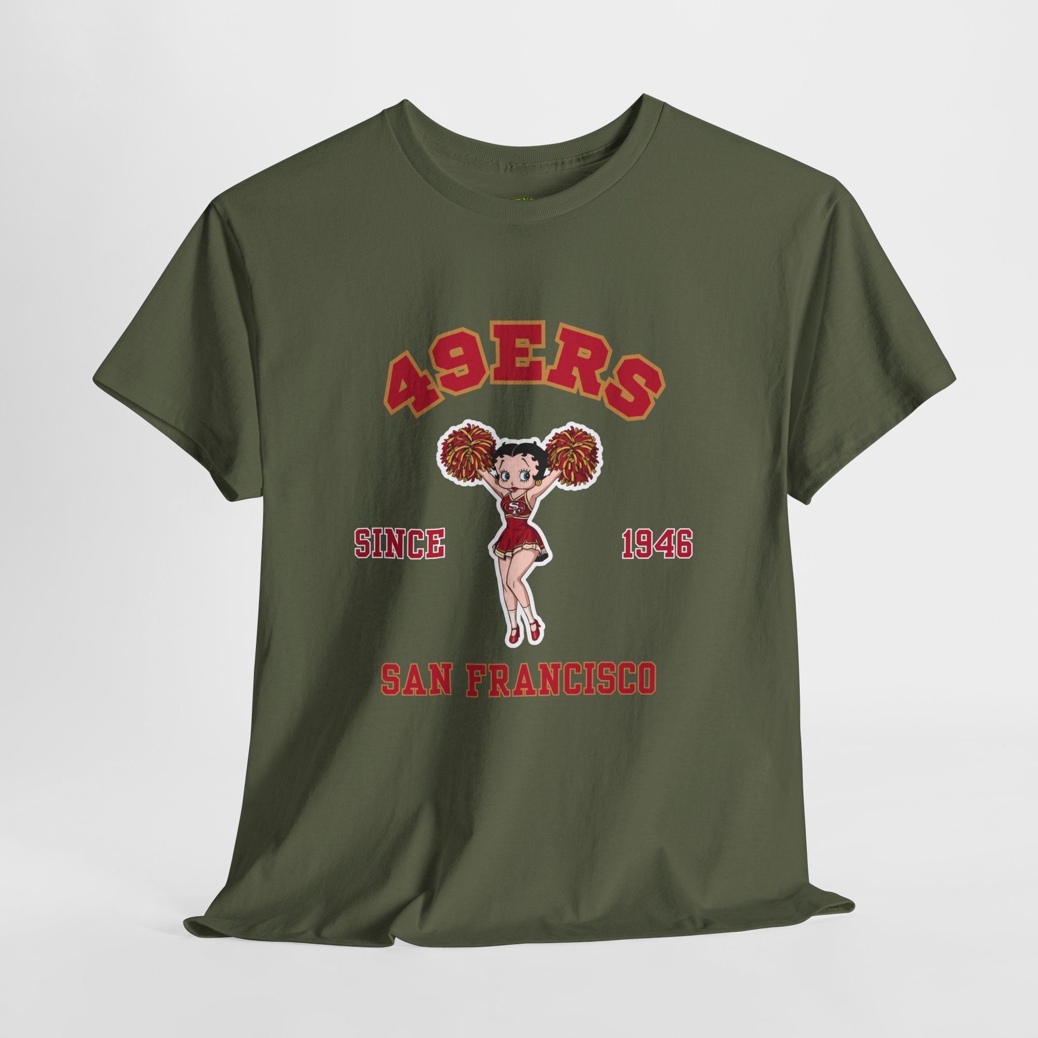 49ers Cheerleader T-Shirt – San Francisco Since 1946