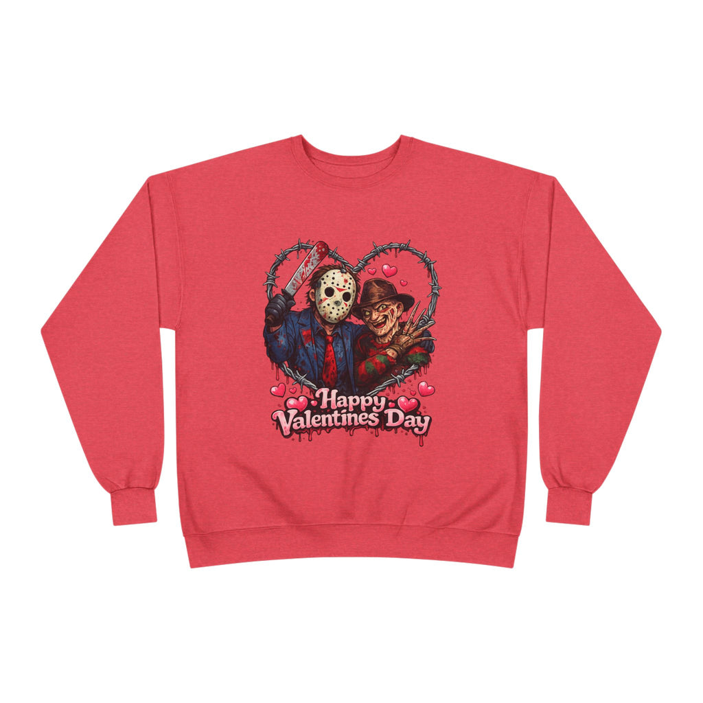 Horror Classic Valentine's Day Unisex EcoSmart® Crewneck Sweatshirt