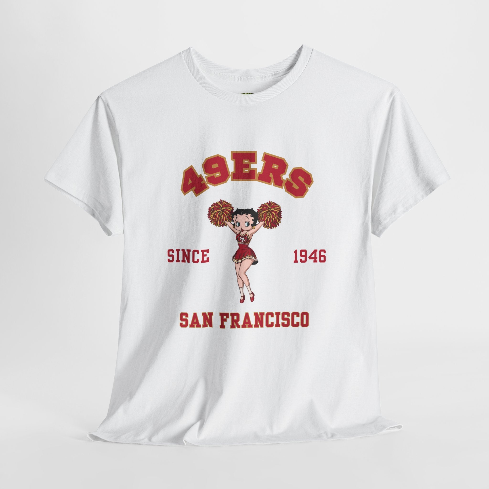 49ers Cheerleader T-Shirt – San Francisco Since 1946
