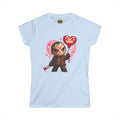 Jason Mask Valentine Tee — 'Be Mine' Horror Romance Graphic Shirt