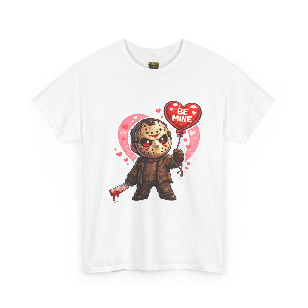 Jason Valentine Tee - 'Be Mine' Horror Cute Valentine's Day T-Shirt