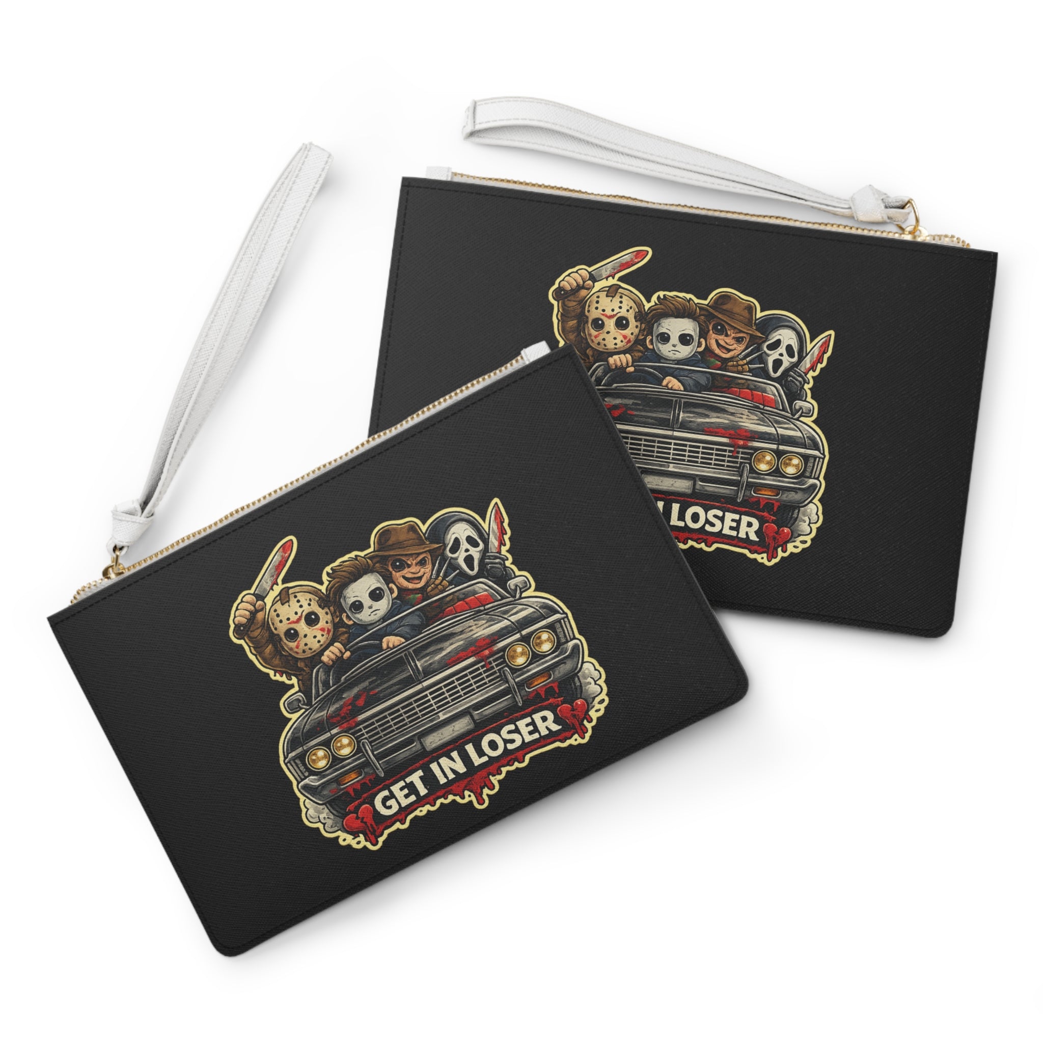 Cute Horrors "Get in Loser" Clutch Bag