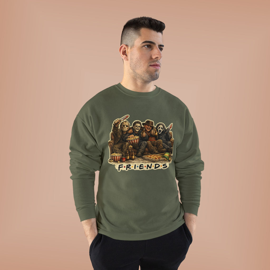 Horror Classics Friends Unisex EcoSmart® Crewneck Sweatshirt