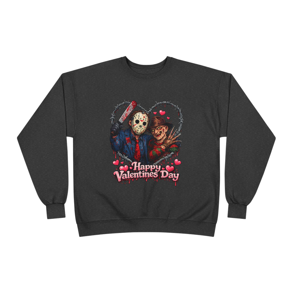 Horror Classic Valentine's Day Unisex EcoSmart® Crewneck Sweatshirt