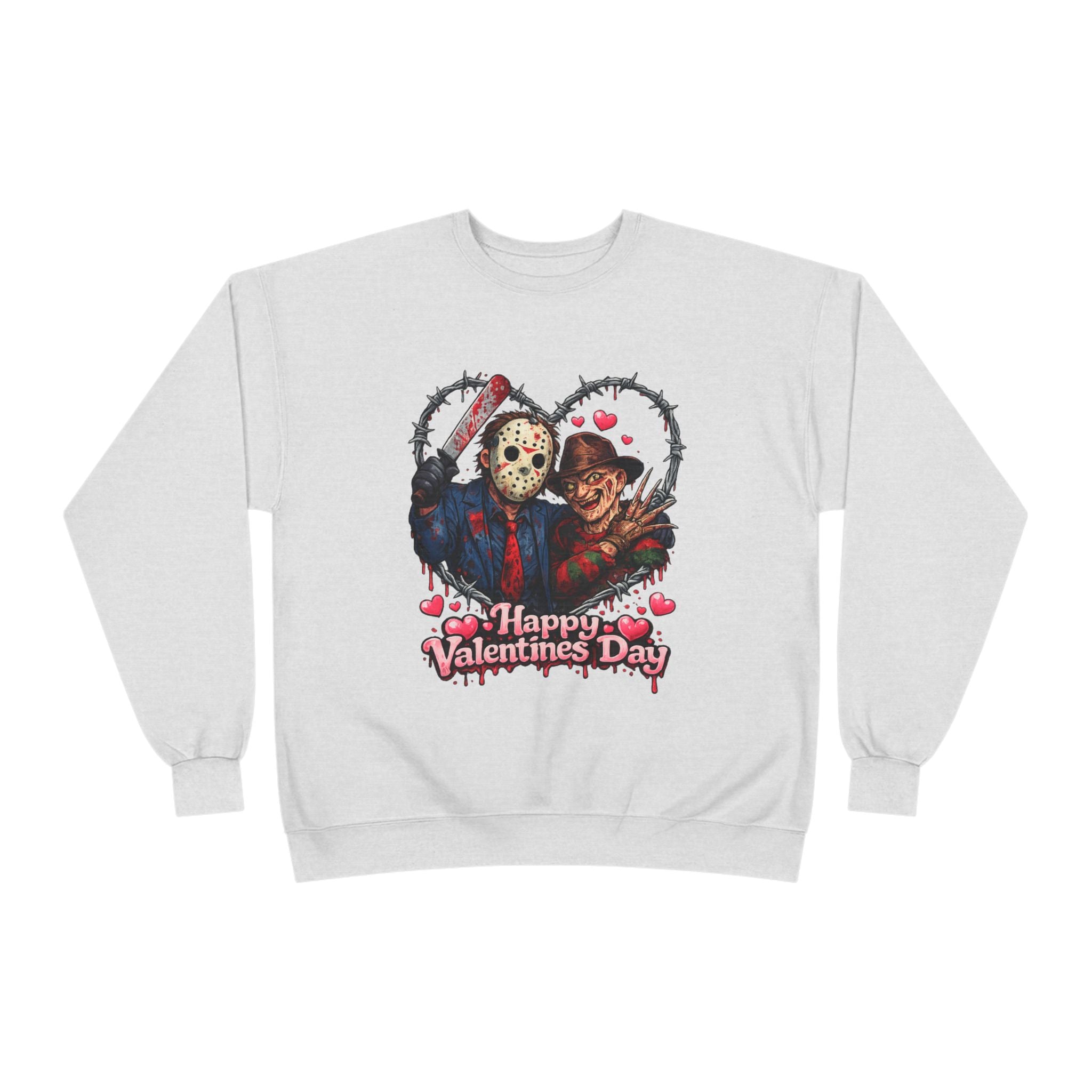 Horror Classic Valentine's Day Unisex EcoSmart® Crewneck Sweatshirt