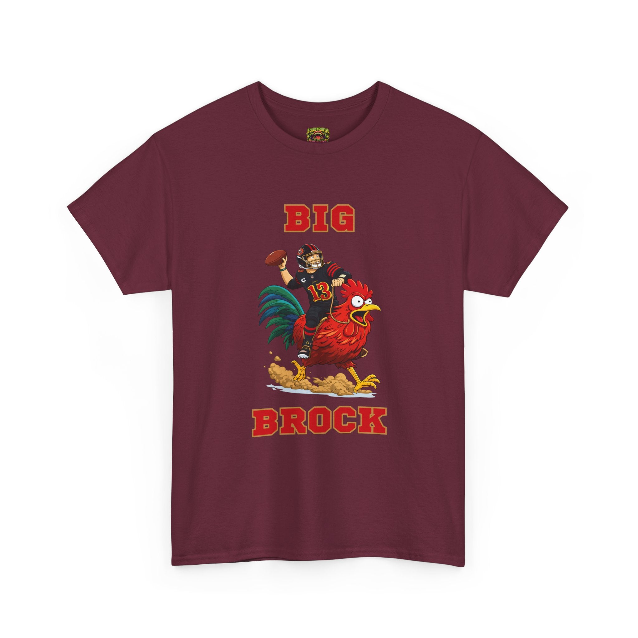 Big Brock T-Shirt — Retro Rooster Graphic Tee