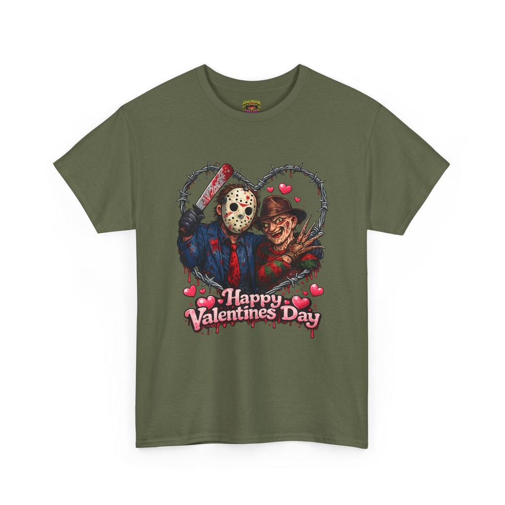 Horror Classic Valentine's Unisex Heavy Cotton Tee