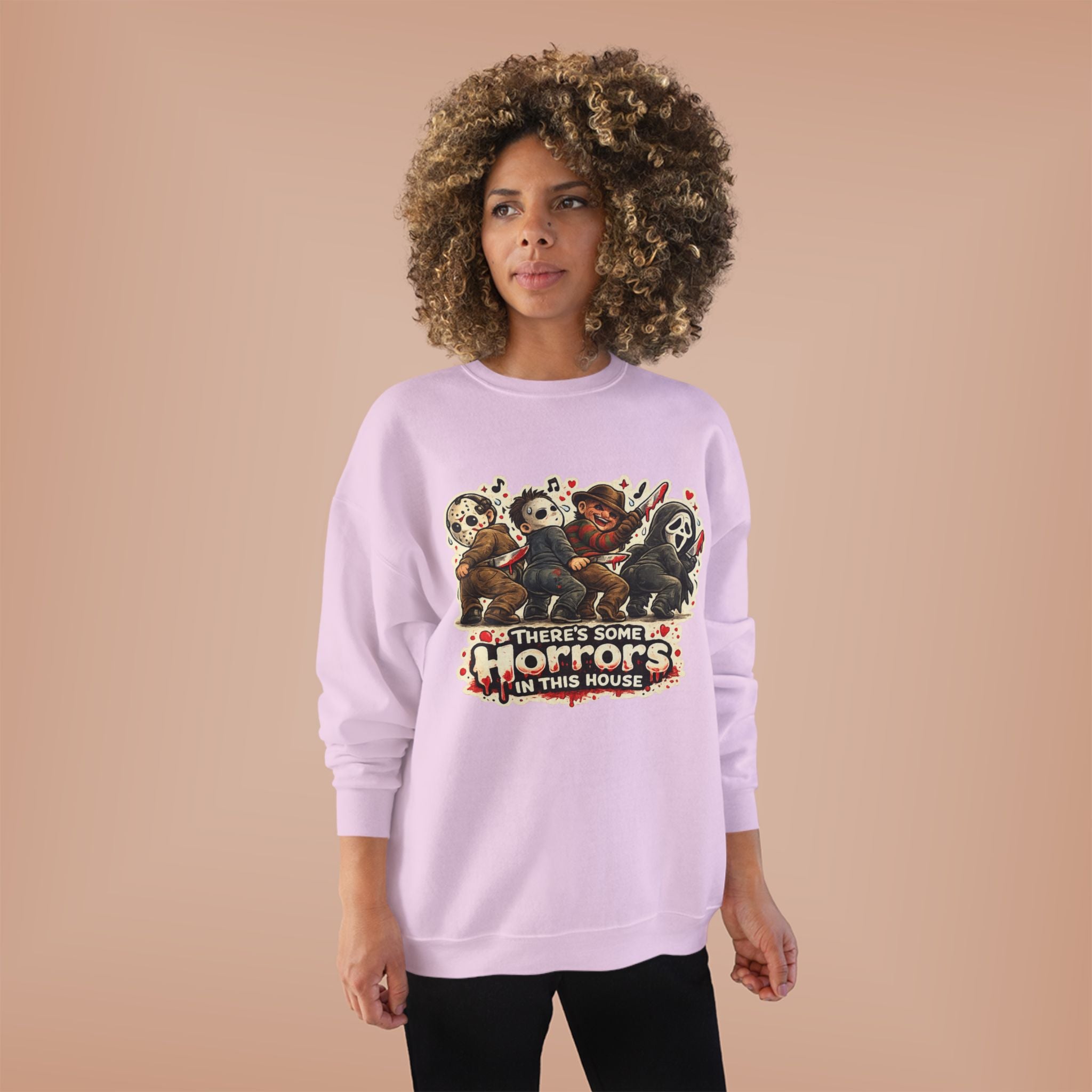 Horrors in this House Unisex EcoSmart® Crewneck Sweatshirt