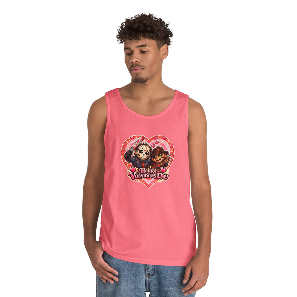 Horror Classic Valentine's Unisex Heavy Cotton Tank Top