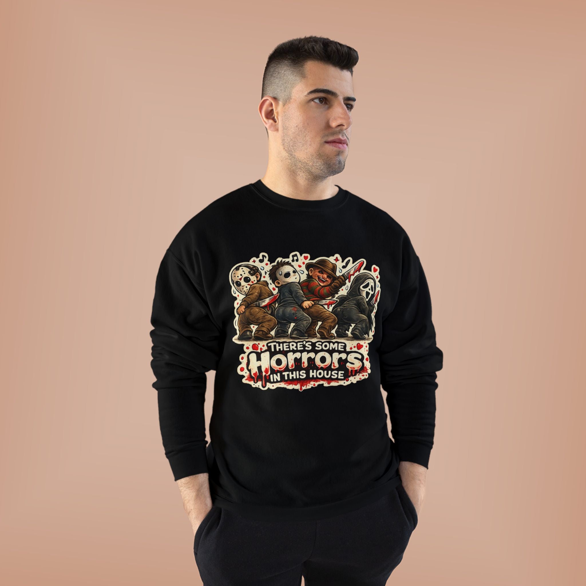 Horrors in this House Unisex EcoSmart® Crewneck Sweatshirt