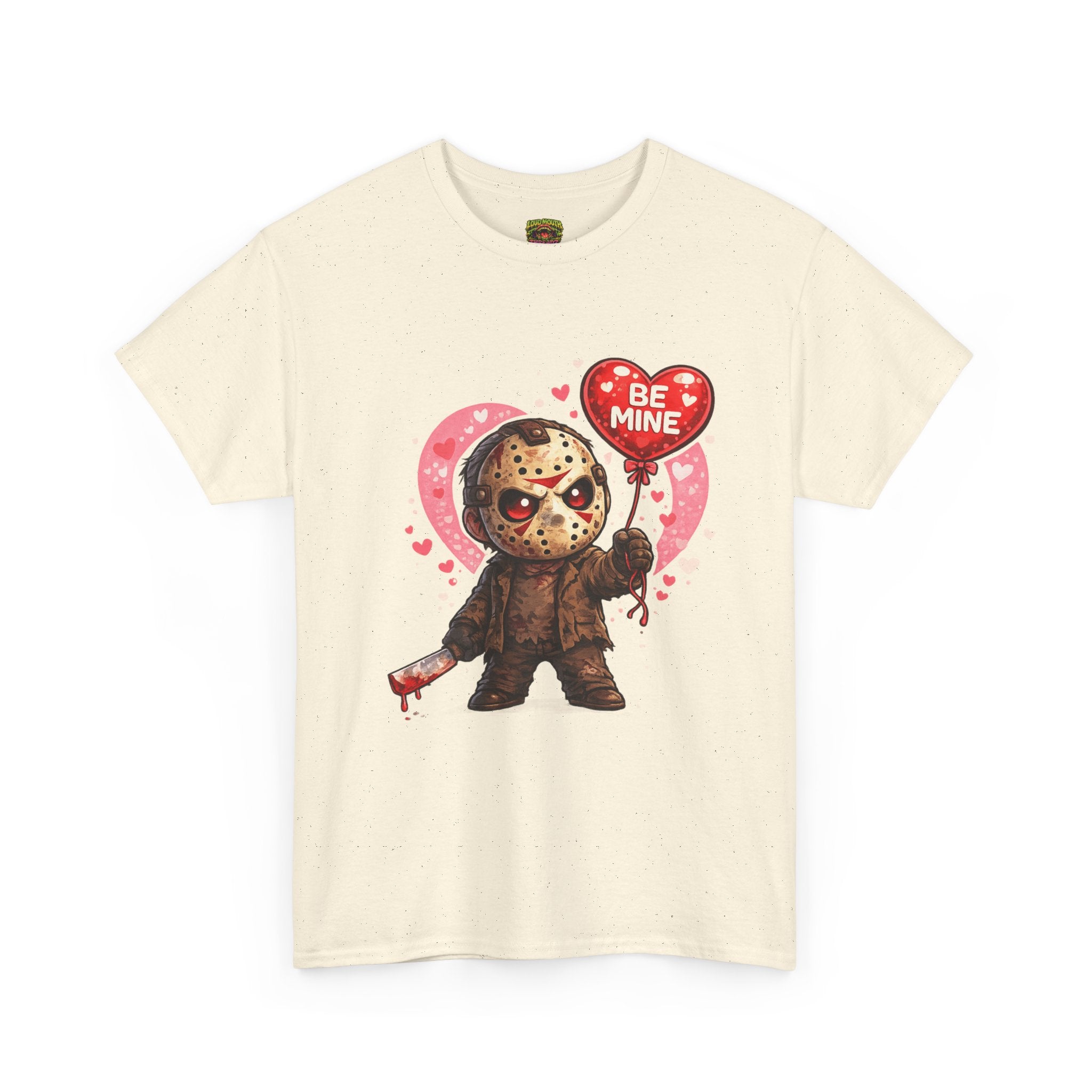 Jason Valentine Tee - 'Be Mine' Horror Cute Valentine's Day T-Shirt
