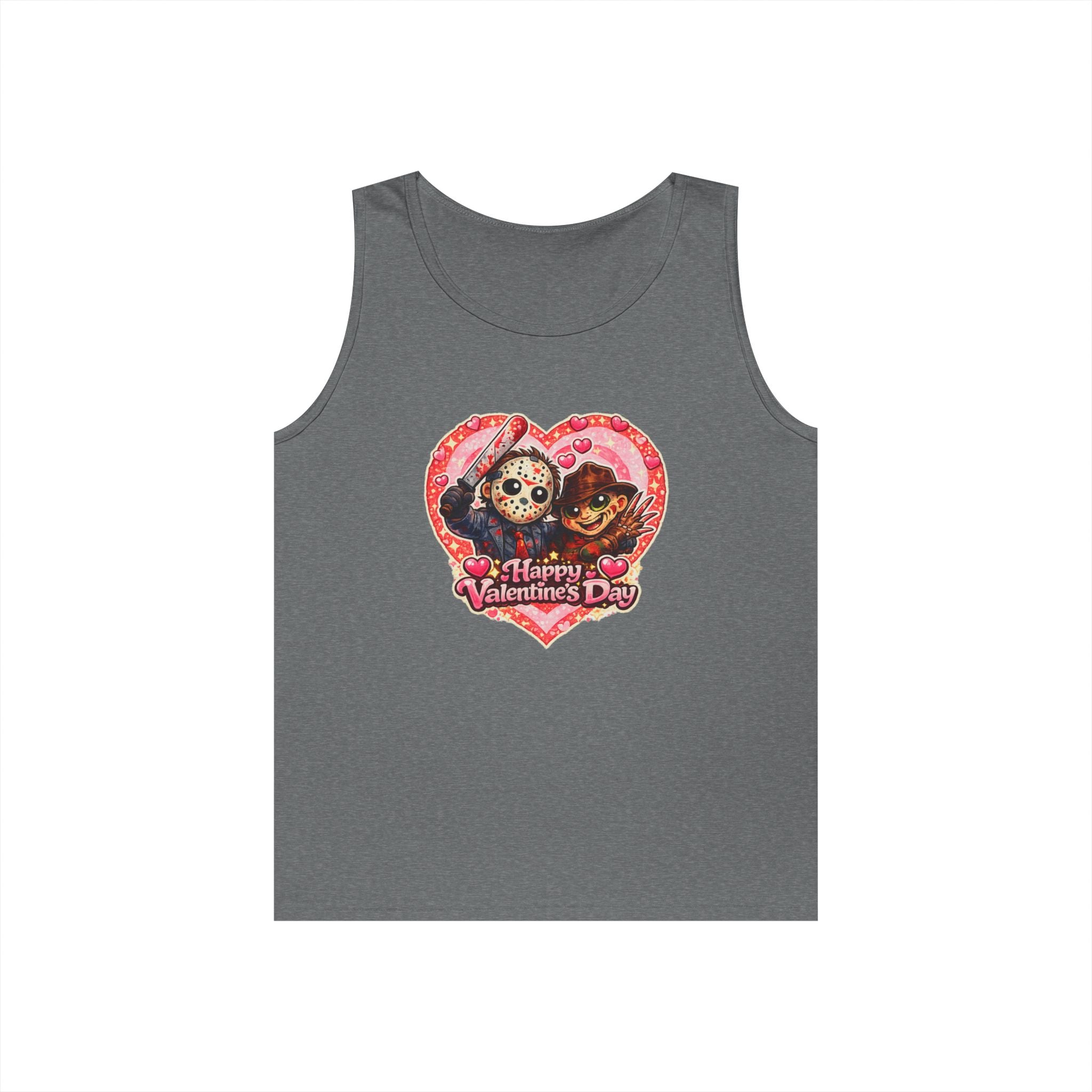 Horror Classic Valentine's Unisex Heavy Cotton Tank Top