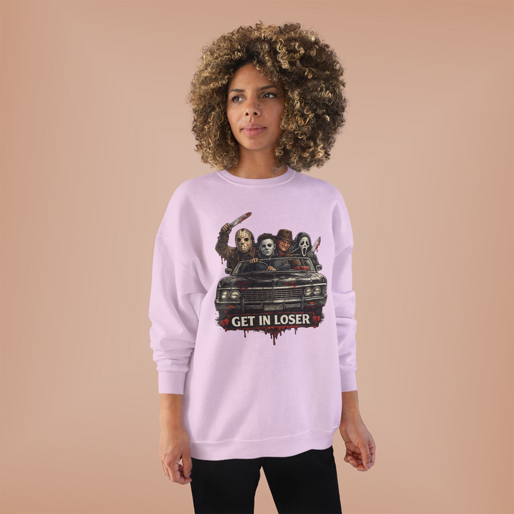 "Get in Loser" Horror Classic Unisex EcoSmart® Crewneck Sweatshirt