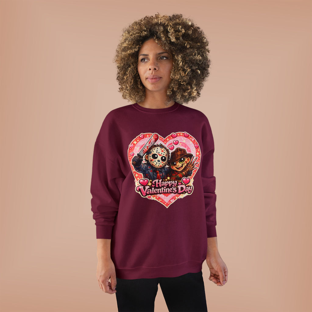 Cute Horrors Valentine's Day Unisex EcoSmart® Crewneck Sweatshirt