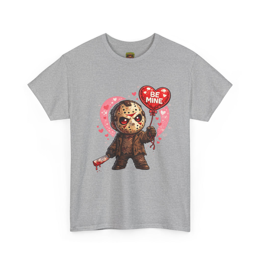 Jason Valentine Tee - 'Be Mine' Horror Cute Valentine's Day T-Shirt