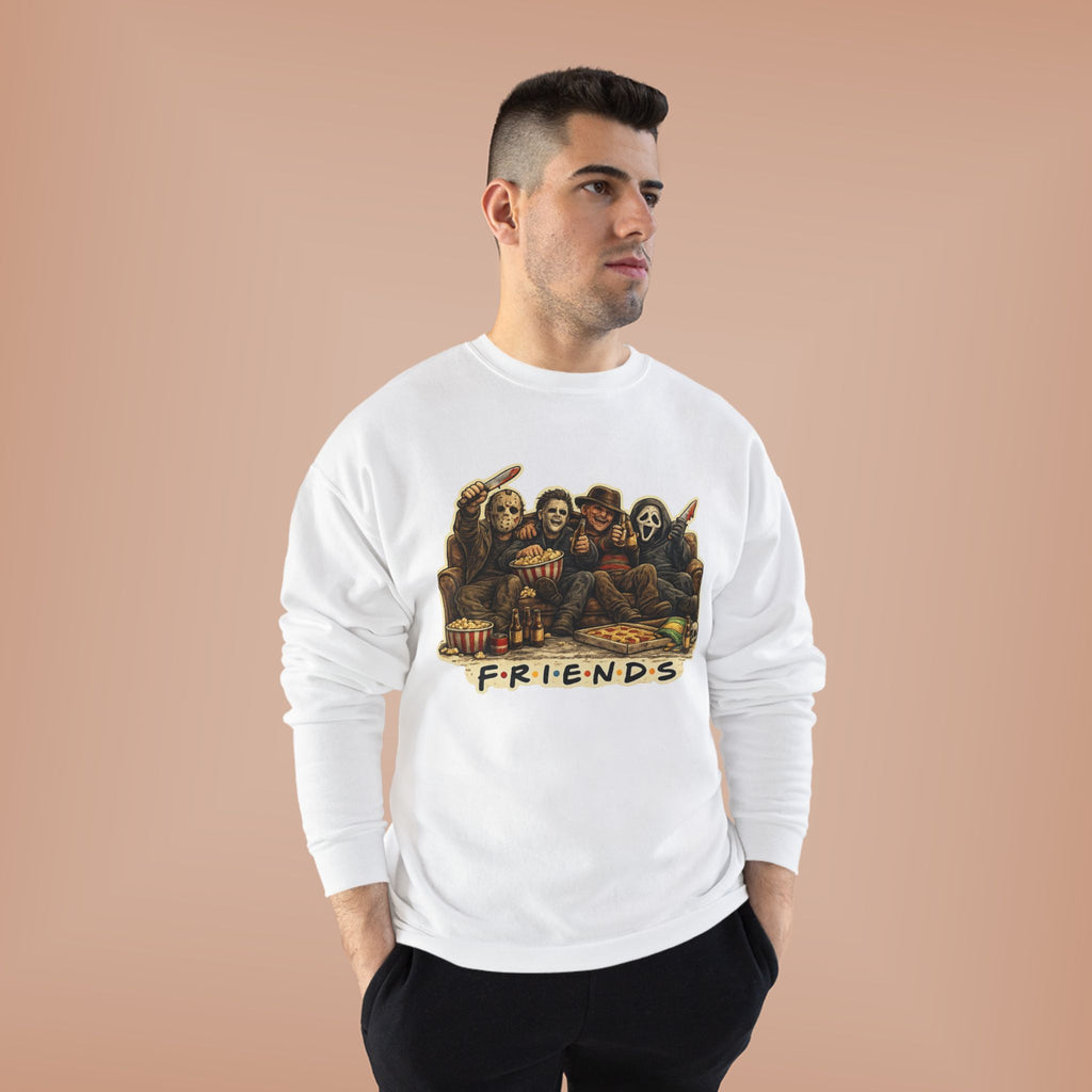 Horror Classics Friends Unisex EcoSmart® Crewneck Sweatshirt