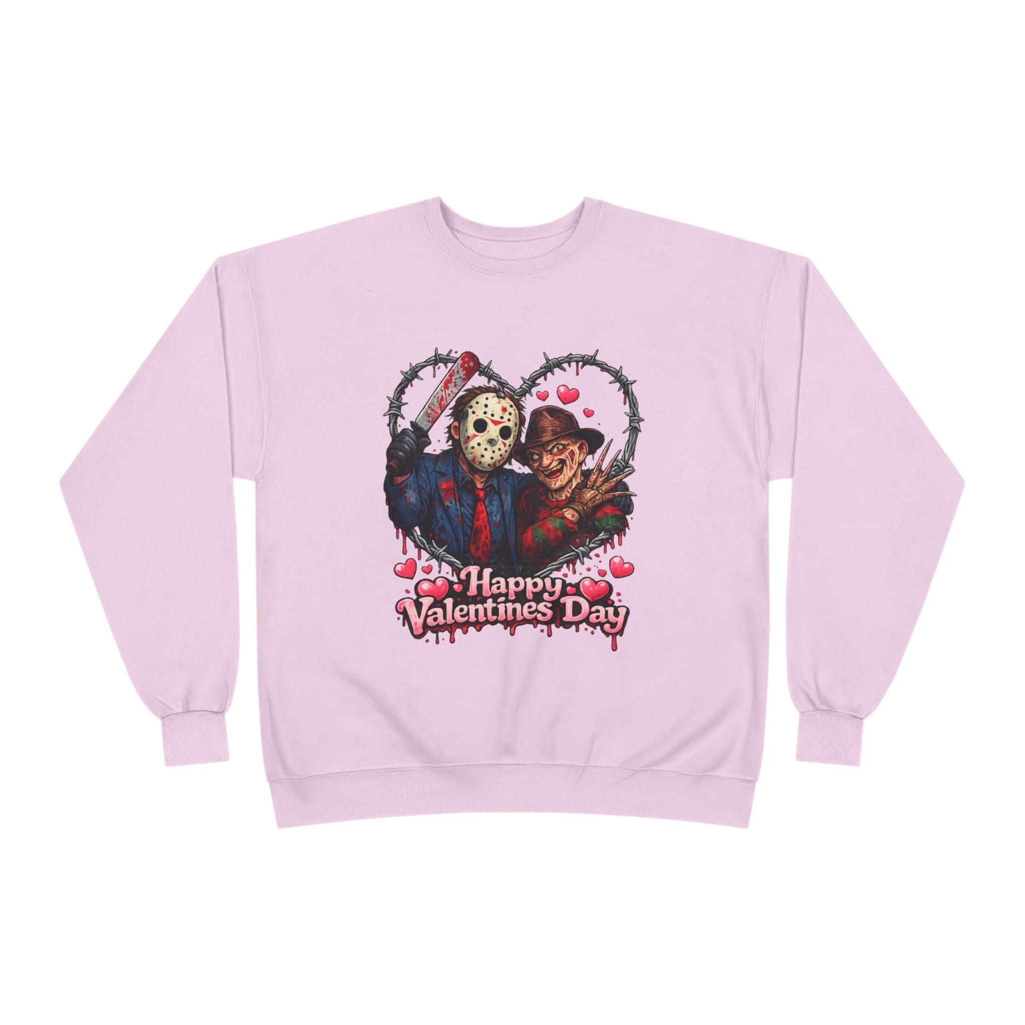 Horror Classic Valentine's Day Unisex EcoSmart® Crewneck Sweatshirt