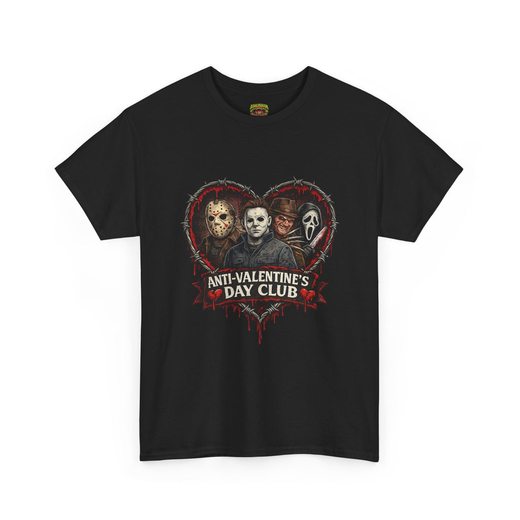 Horror Classics Anti-Valentine's Unisex Heavy Cotton Tee