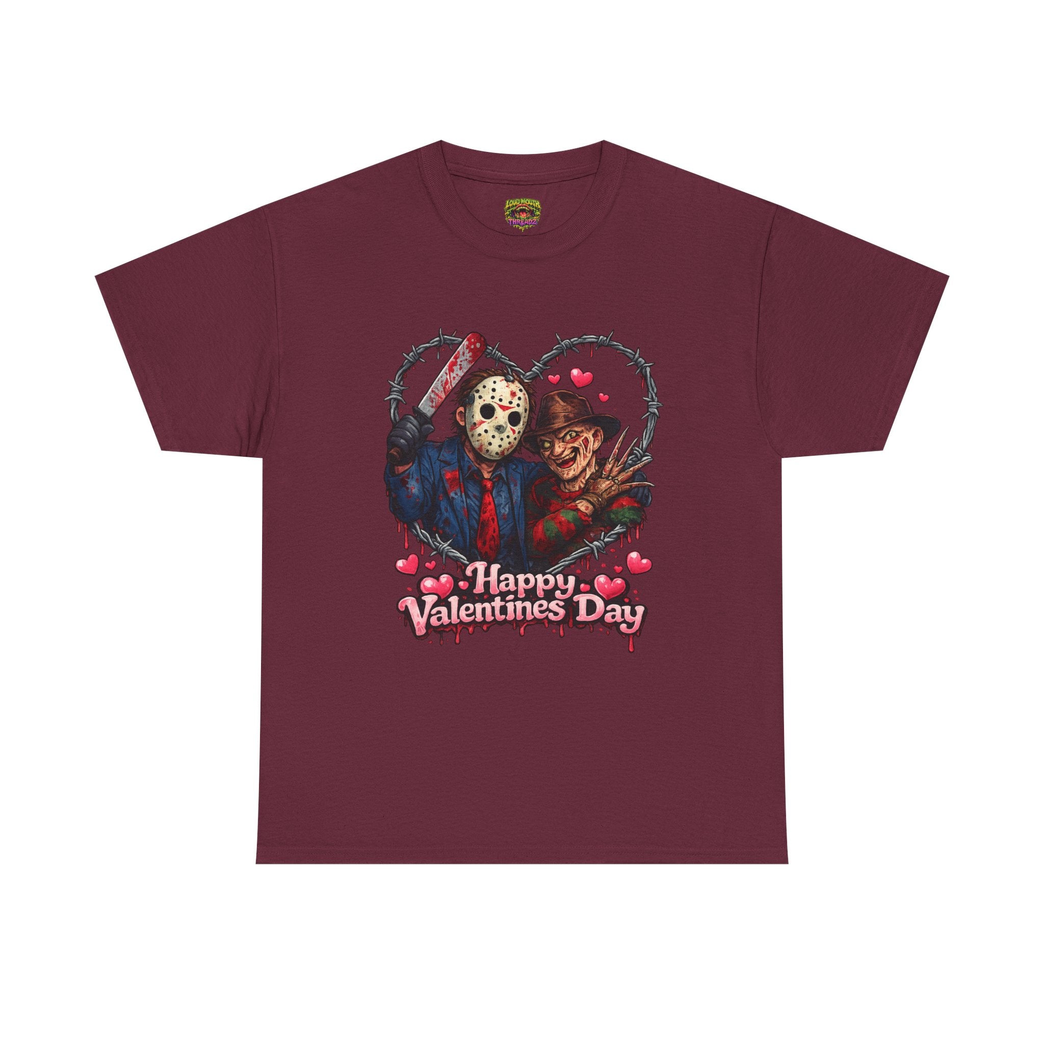 Horror Classic Valentine's Unisex Heavy Cotton Tee