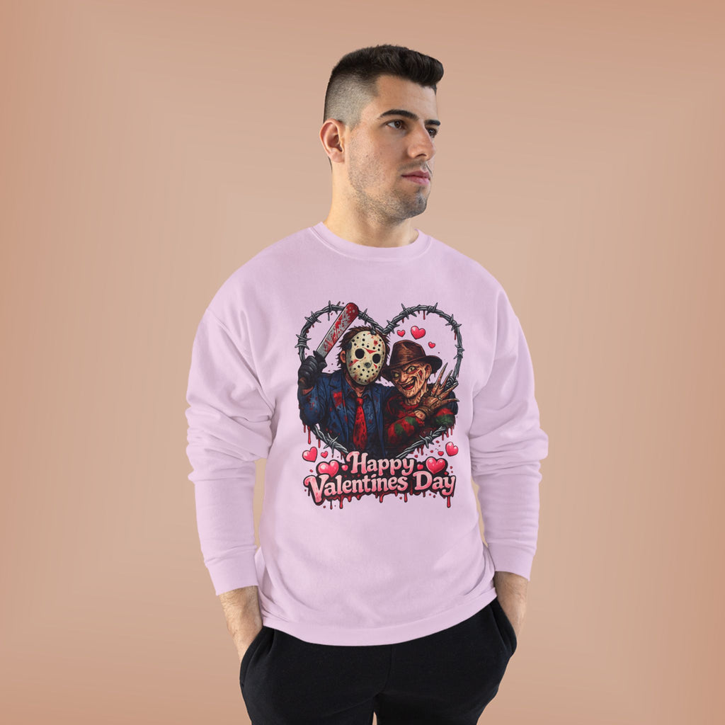 Horror Classic Valentine's Day Unisex EcoSmart® Crewneck Sweatshirt