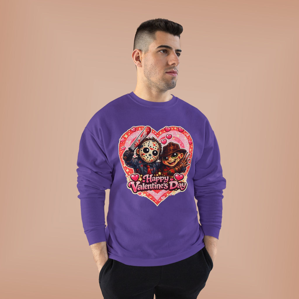 Cute Horrors Valentine's Day Unisex EcoSmart® Crewneck Sweatshirt