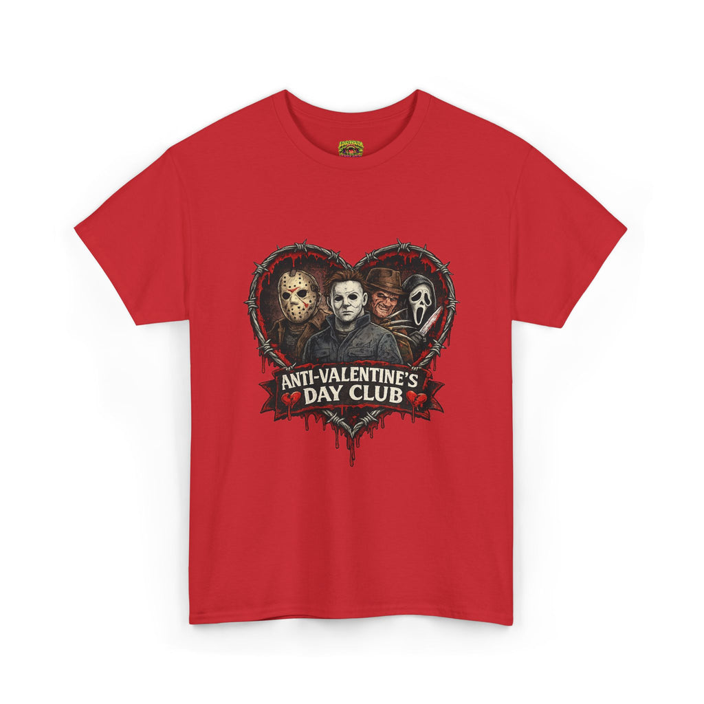 Horror Classics Anti-Valentine's Unisex Heavy Cotton Tee