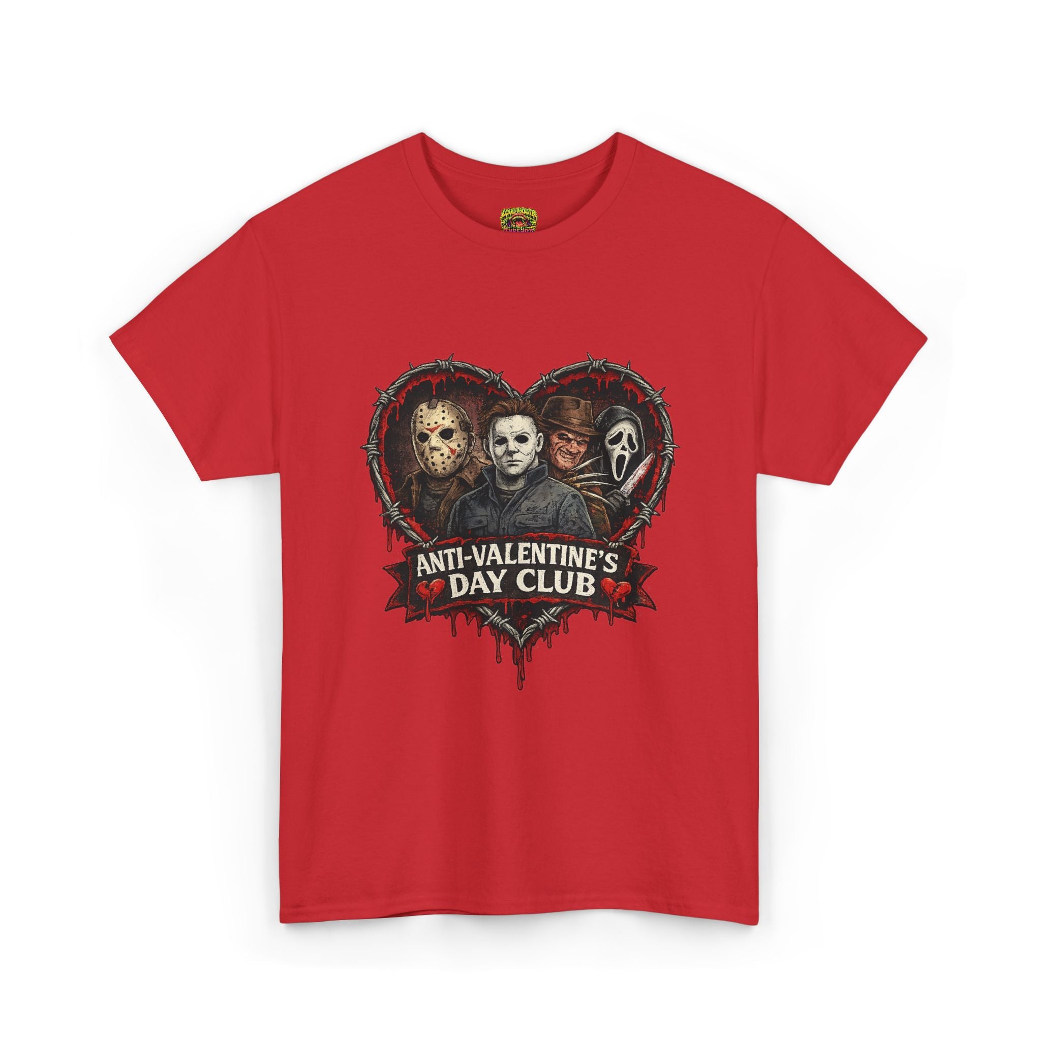 Horror Classics Anti-Valentine's Unisex Heavy Cotton Tee