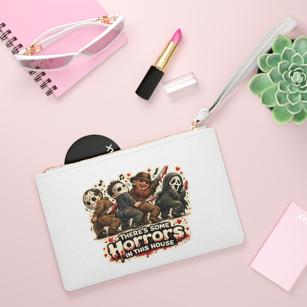 Horrors in this House Clutch Bag