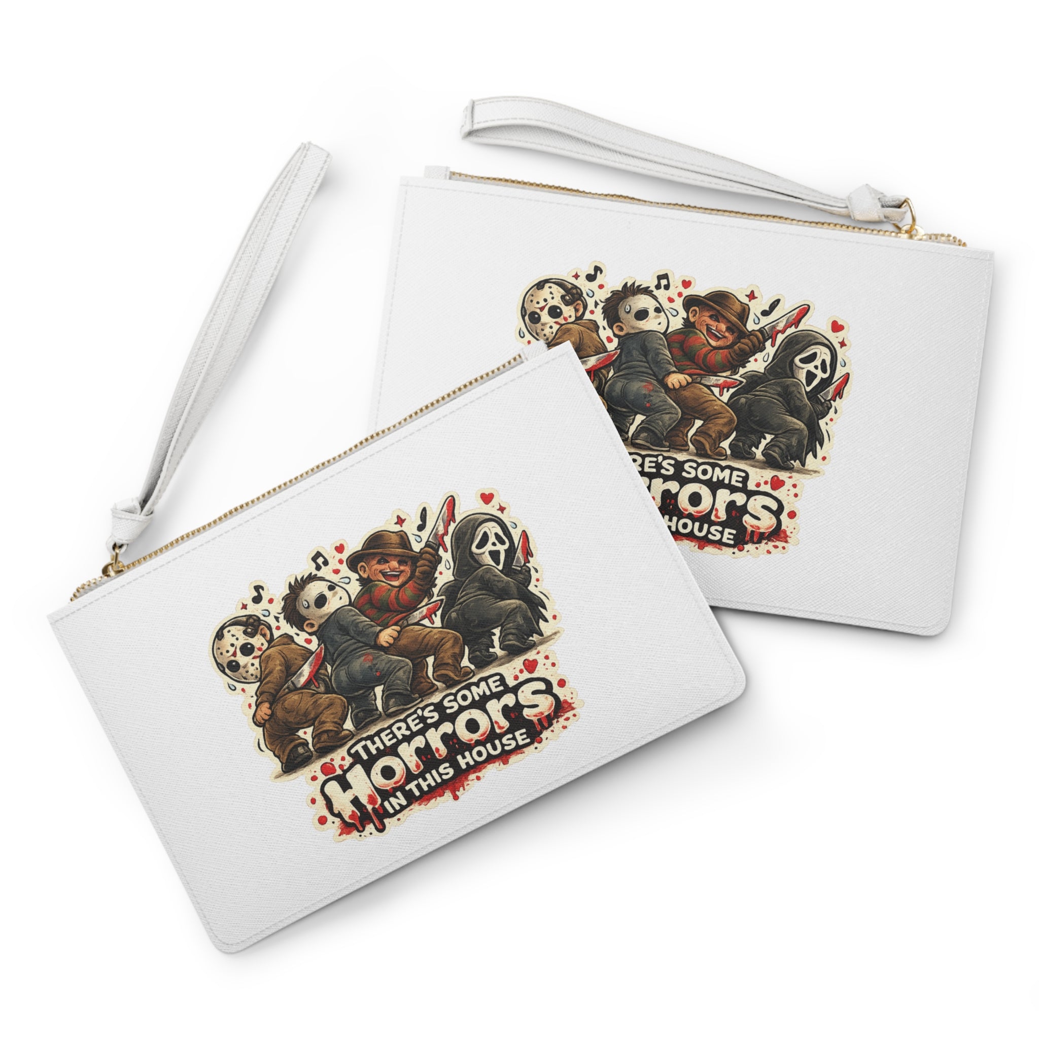 Horrors in this House Clutch Bag