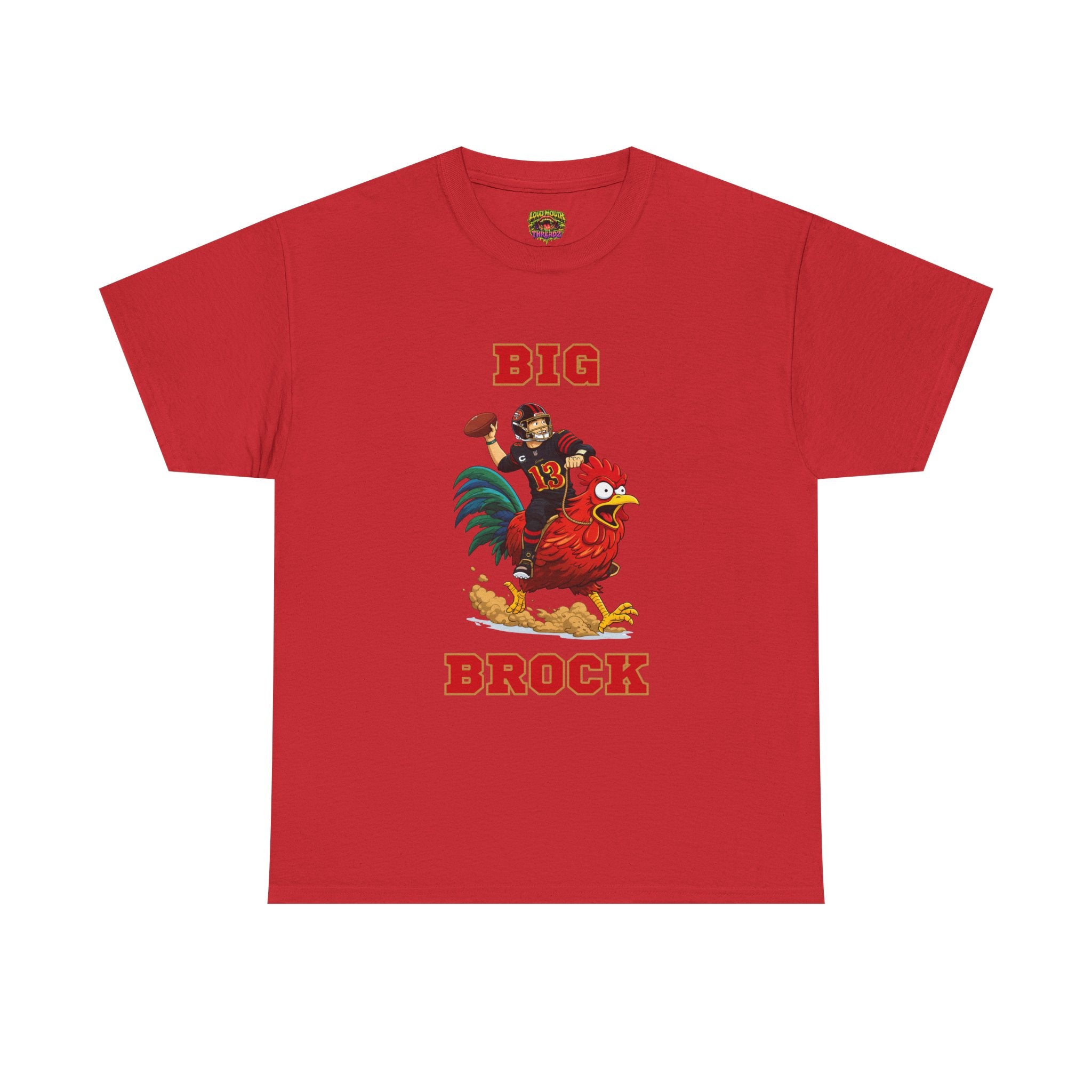 Big Brock T-Shirt — Retro Rooster Graphic Tee