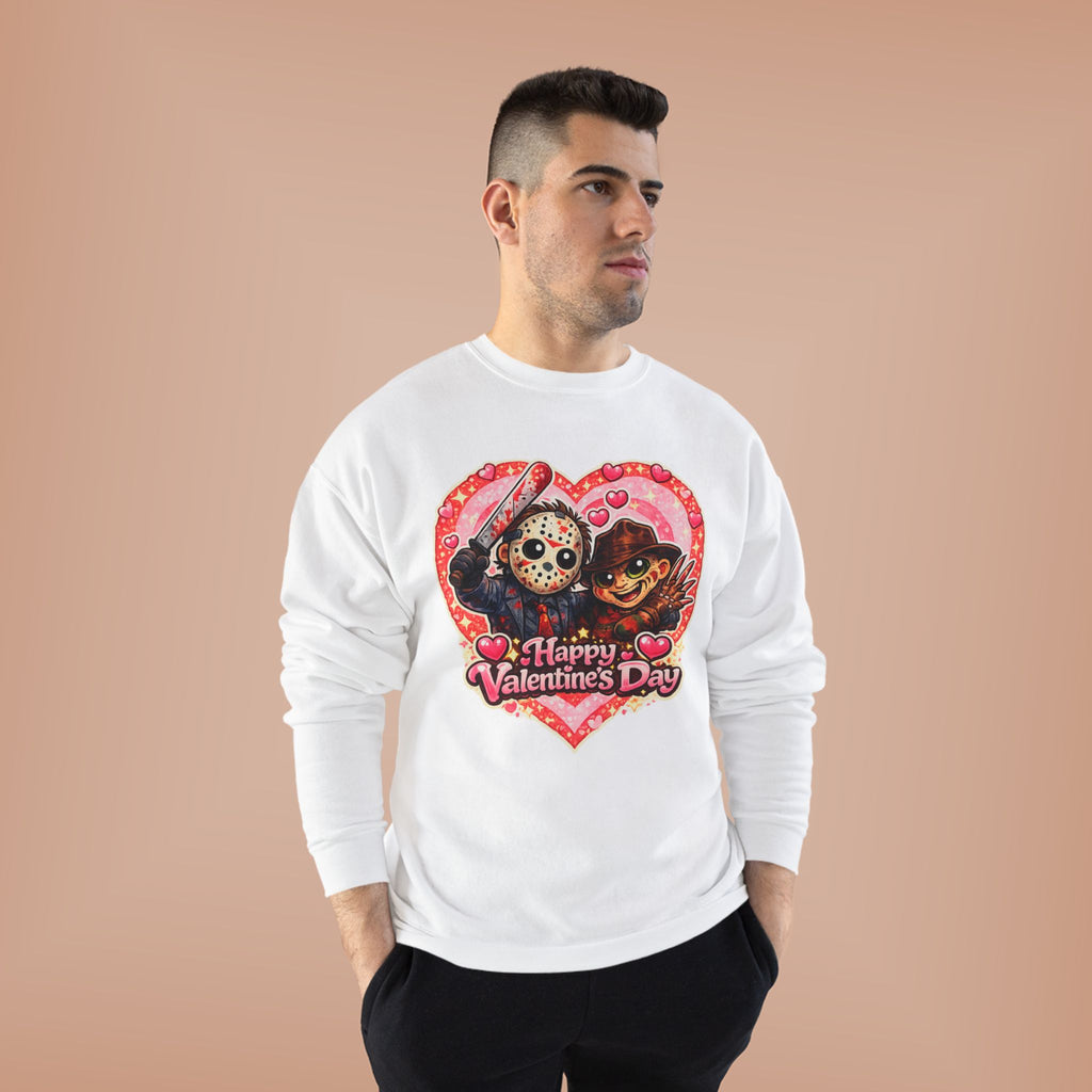 Cute Horrors Valentine's Day Unisex EcoSmart® Crewneck Sweatshirt