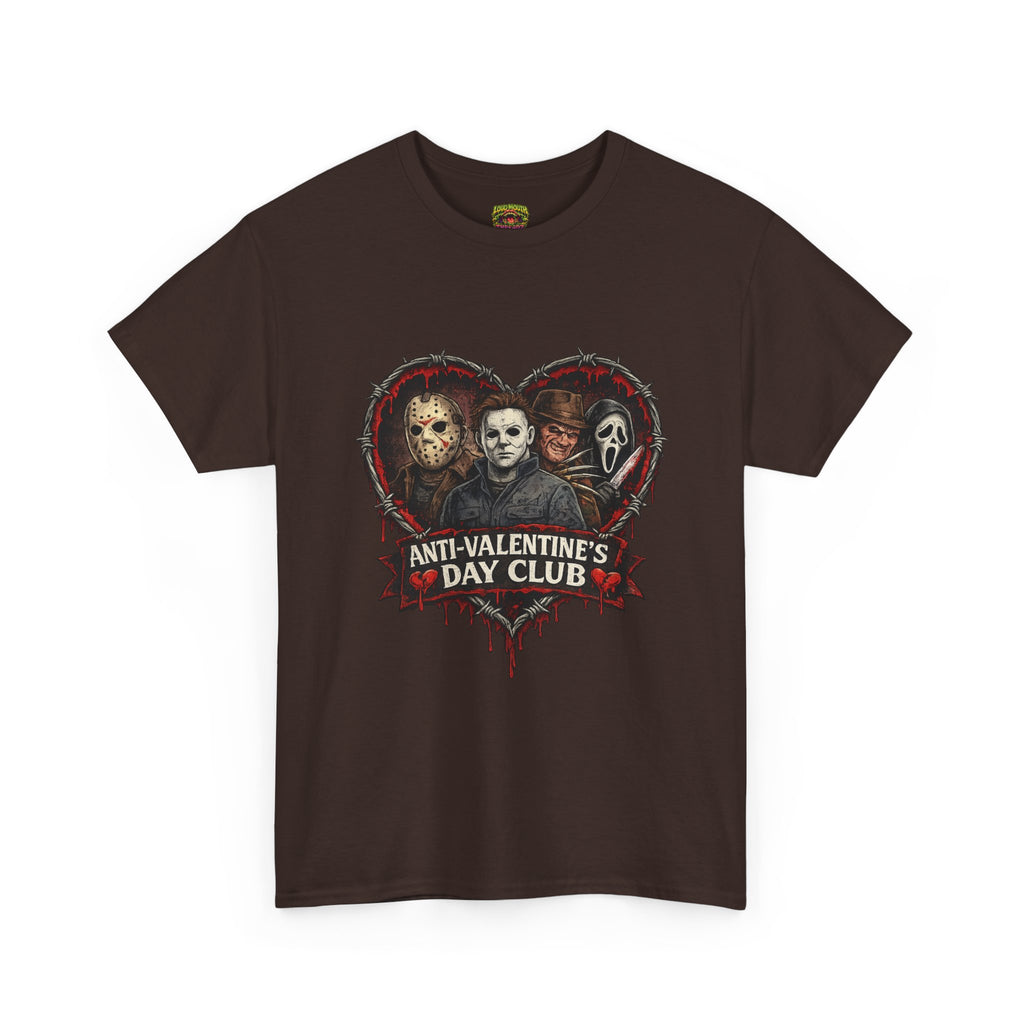 Horror Classics Anti-Valentine's Unisex Heavy Cotton Tee