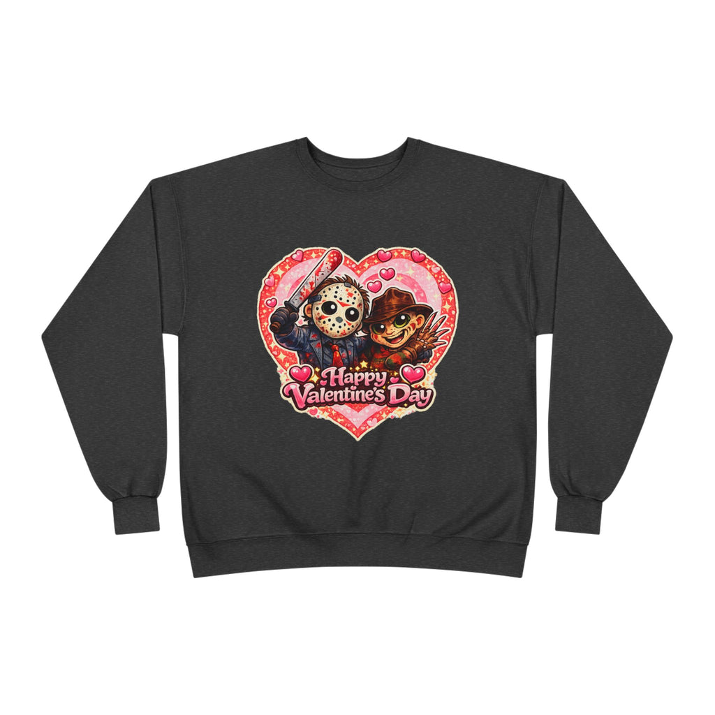 Cute Horrors Valentine's Day Unisex EcoSmart® Crewneck Sweatshirt