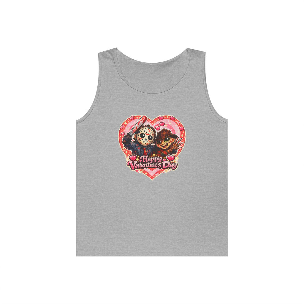 Horror Classic Valentine's Unisex Heavy Cotton Tank Top