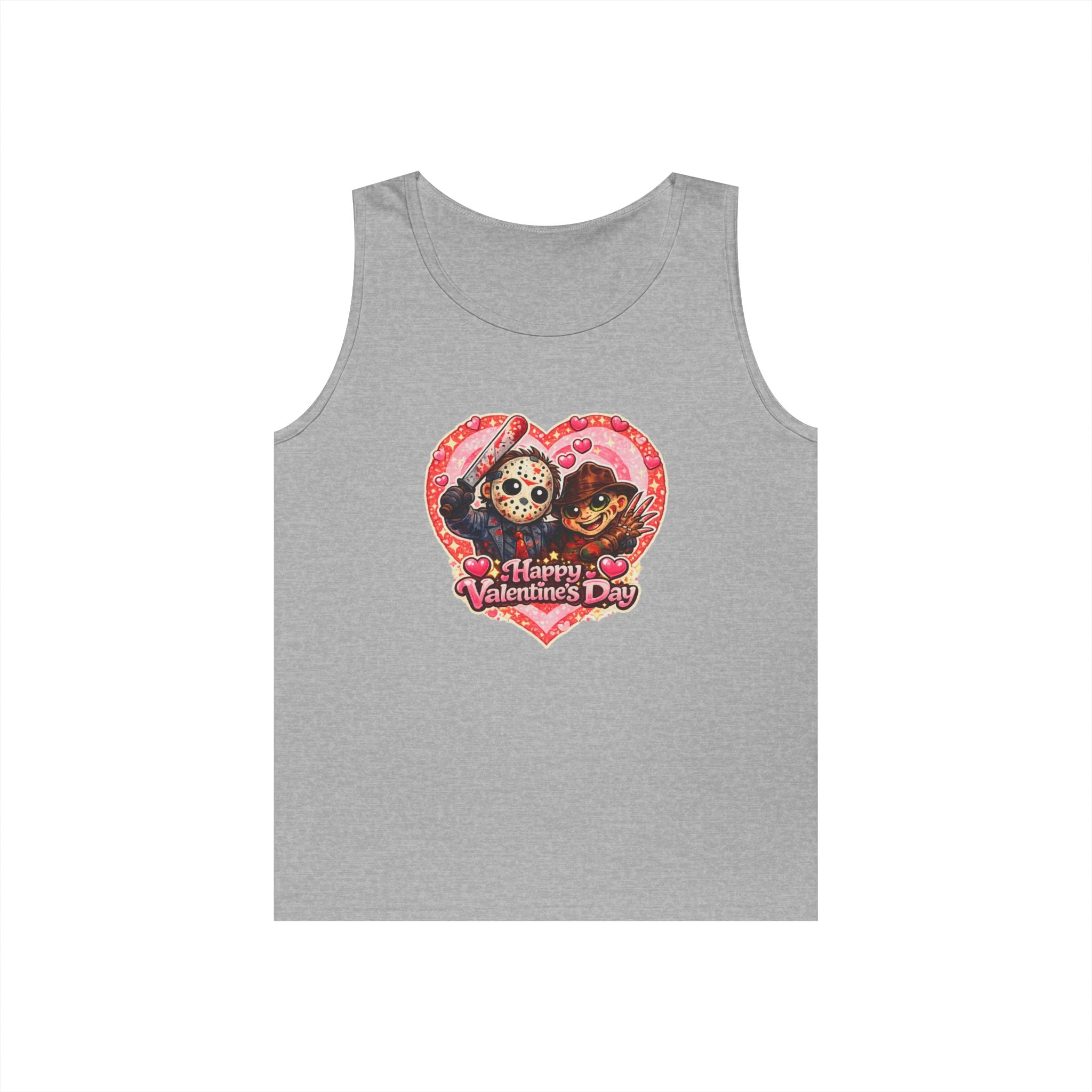 Horror Classic Valentine's Unisex Heavy Cotton Tank Top