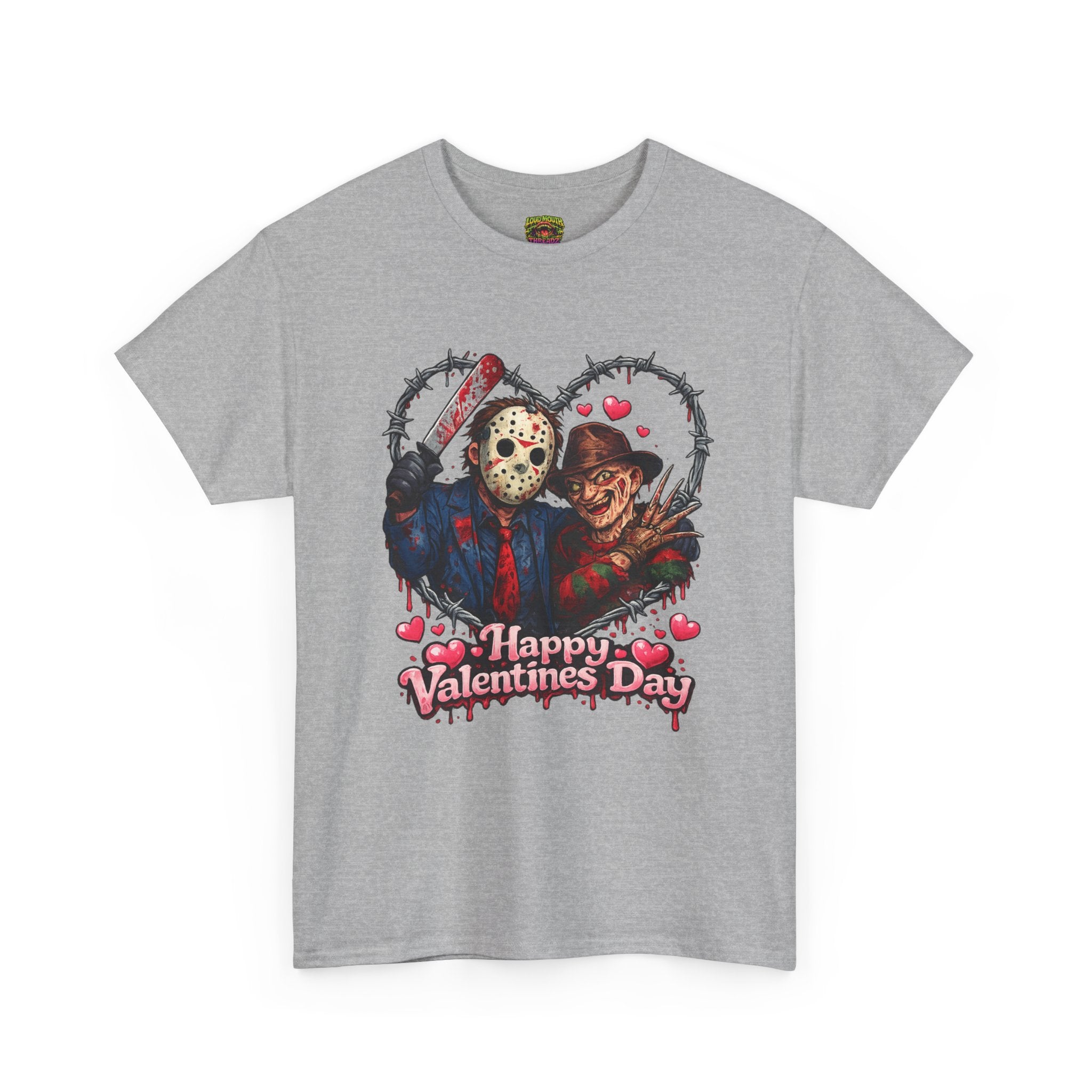 Horror Classic Valentine's Unisex Heavy Cotton Tee