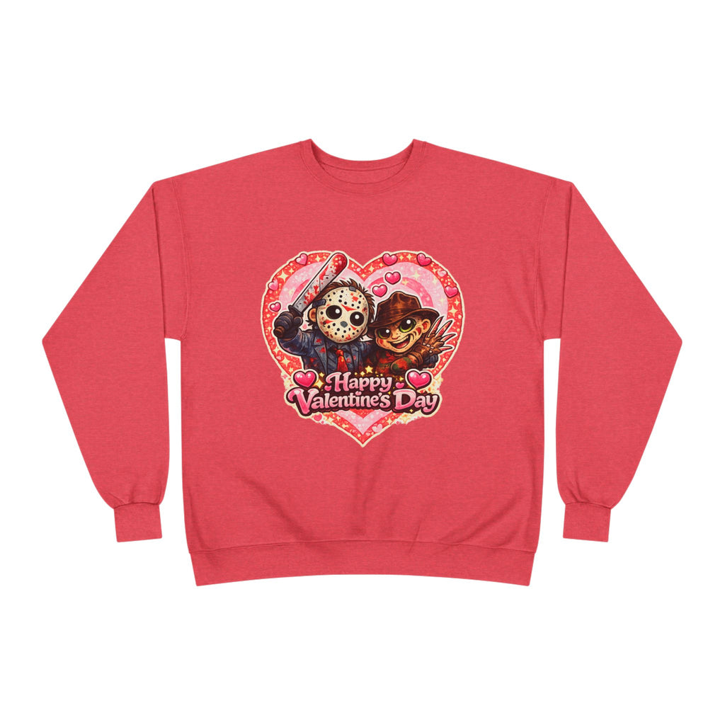 Cute Horrors Valentine's Day Unisex EcoSmart® Crewneck Sweatshirt
