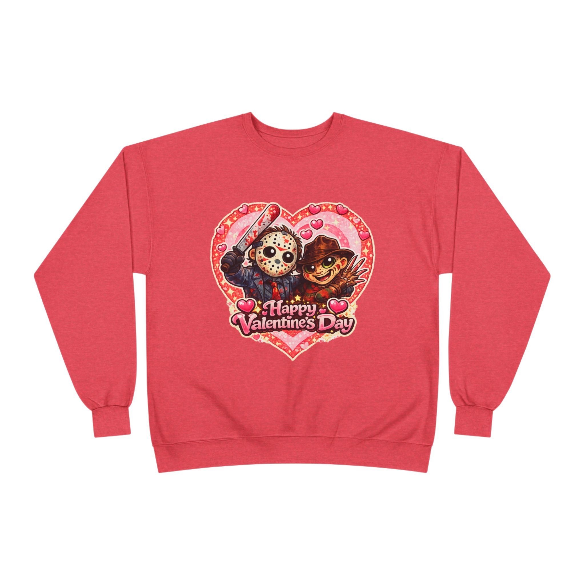 Cute Horrors Valentine's Day Unisex EcoSmart® Crewneck Sweatshirt