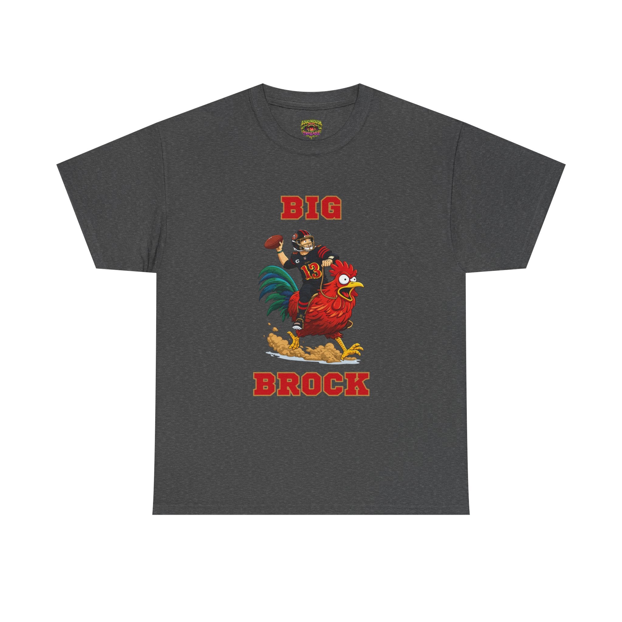 Big Brock T-Shirt — Retro Rooster Graphic Tee