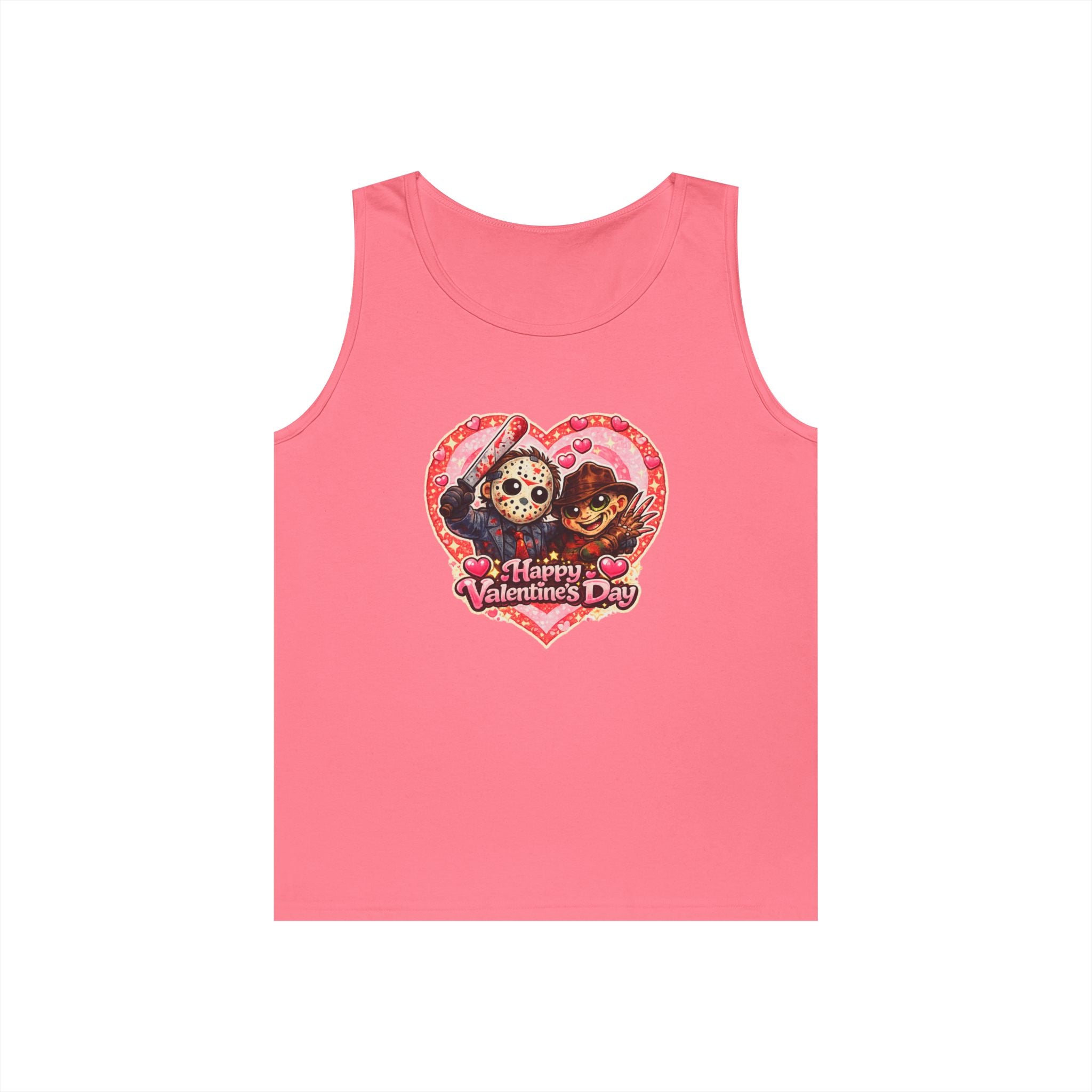 Horror Classic Valentine's Unisex Heavy Cotton Tank Top