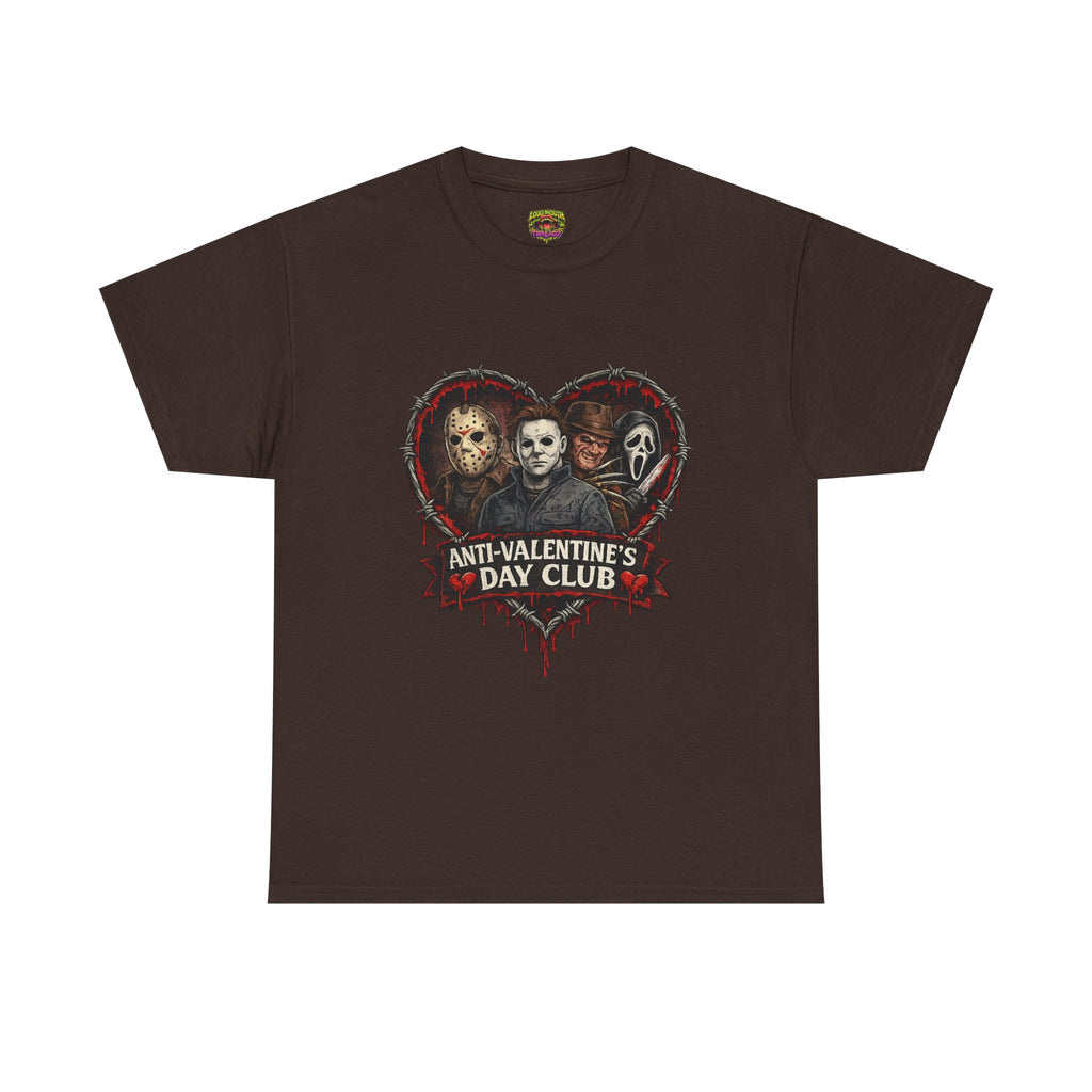 Horror Classics Anti-Valentine's Unisex Heavy Cotton Tee